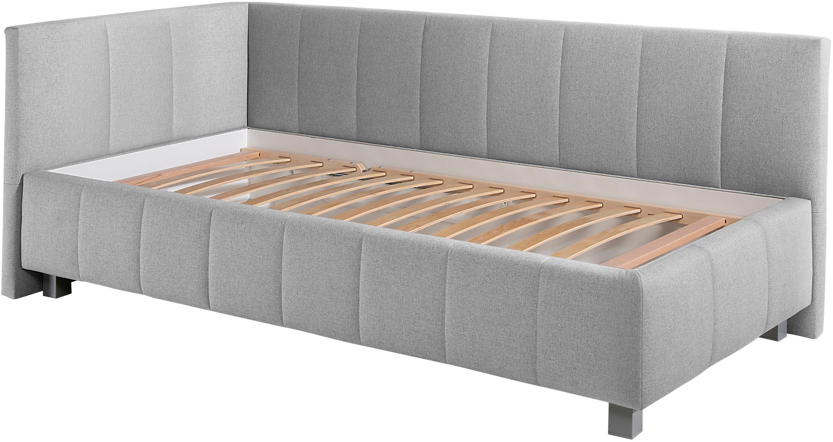 Maintal Bed Mailo met hoofdbord & bedkist, 3 breedten, binnenvering- of bonell-matras