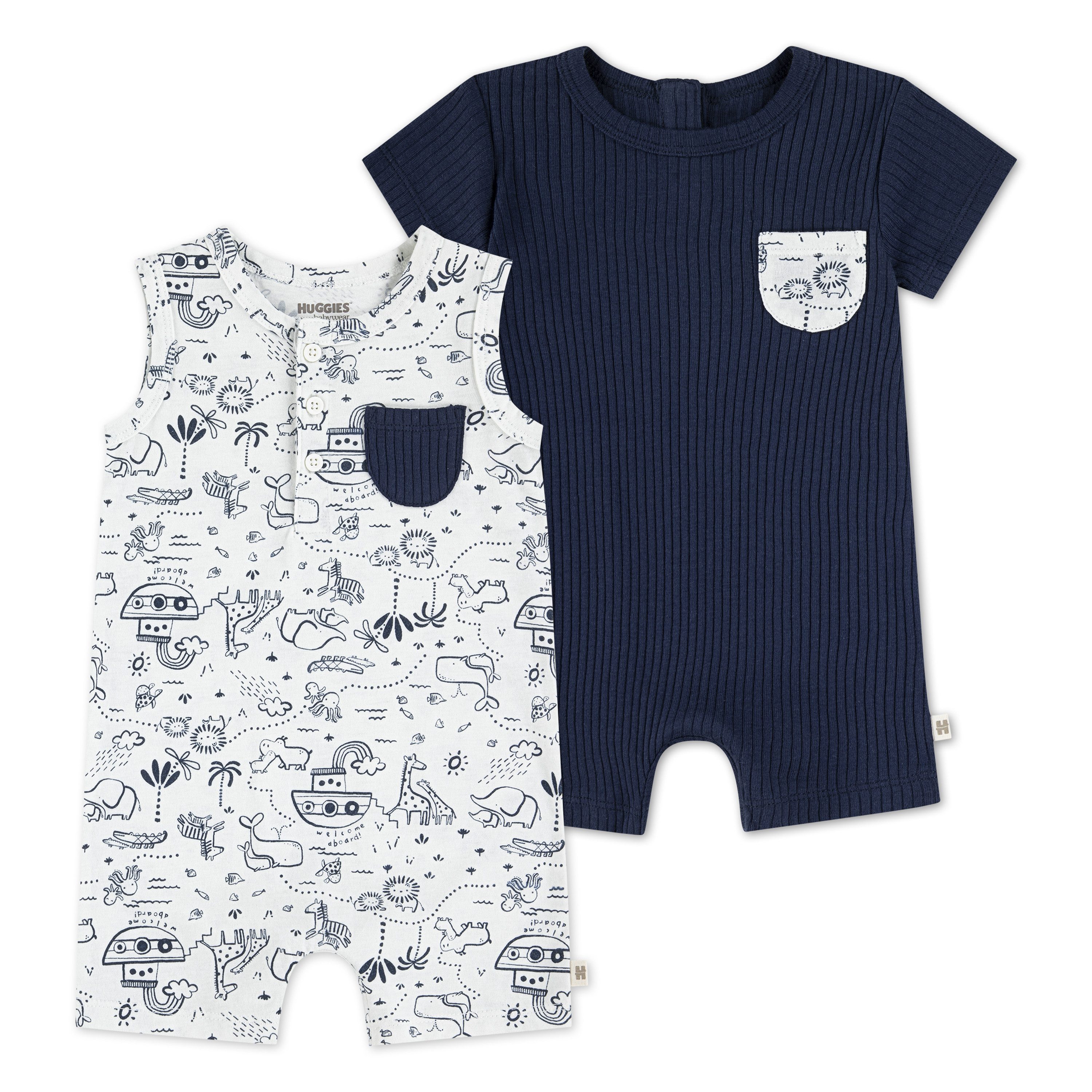 Starterset met dinosaurierprint (set, 2-delig)