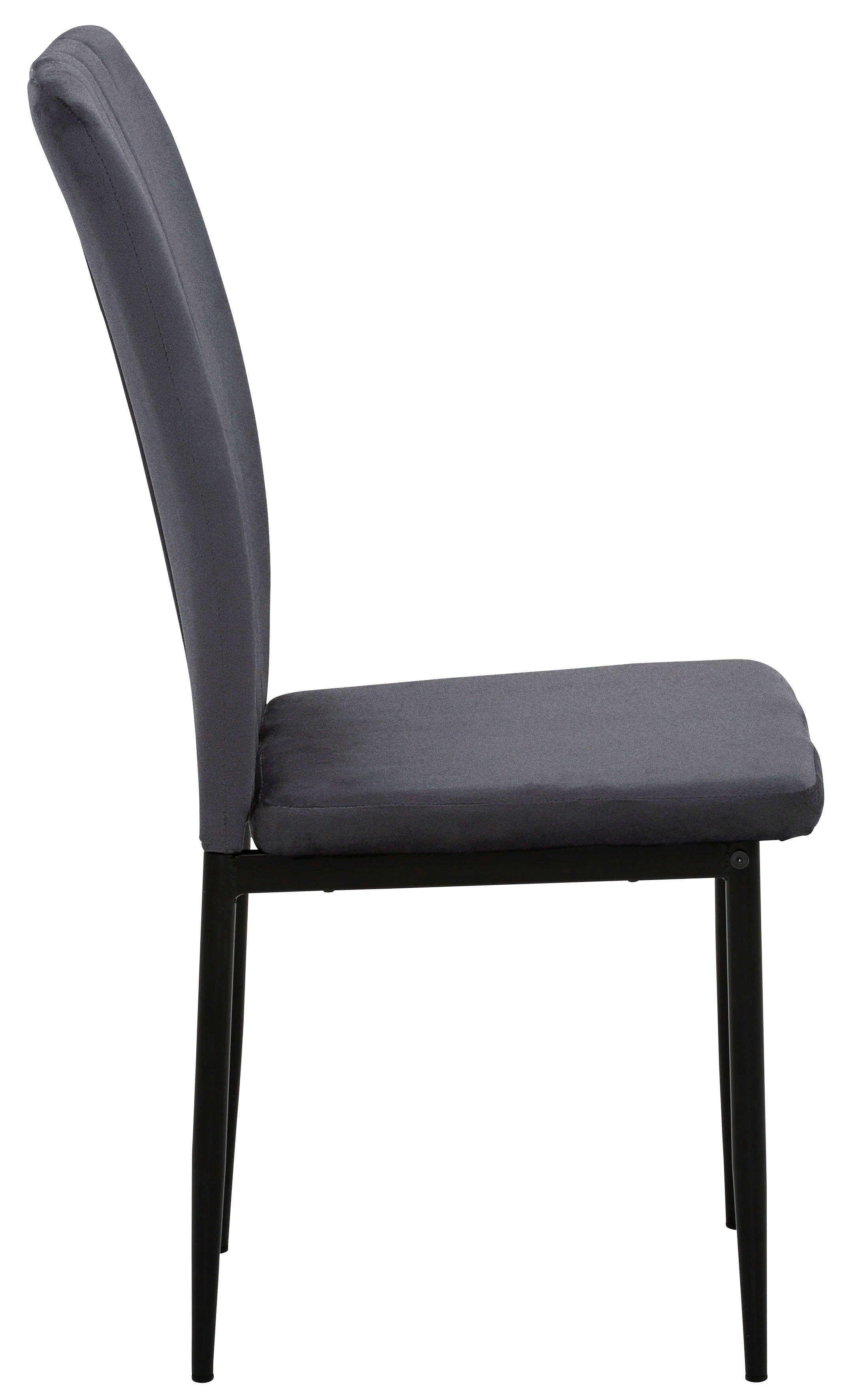 Home affaire Stoel met 4 poten Bergamo (set)