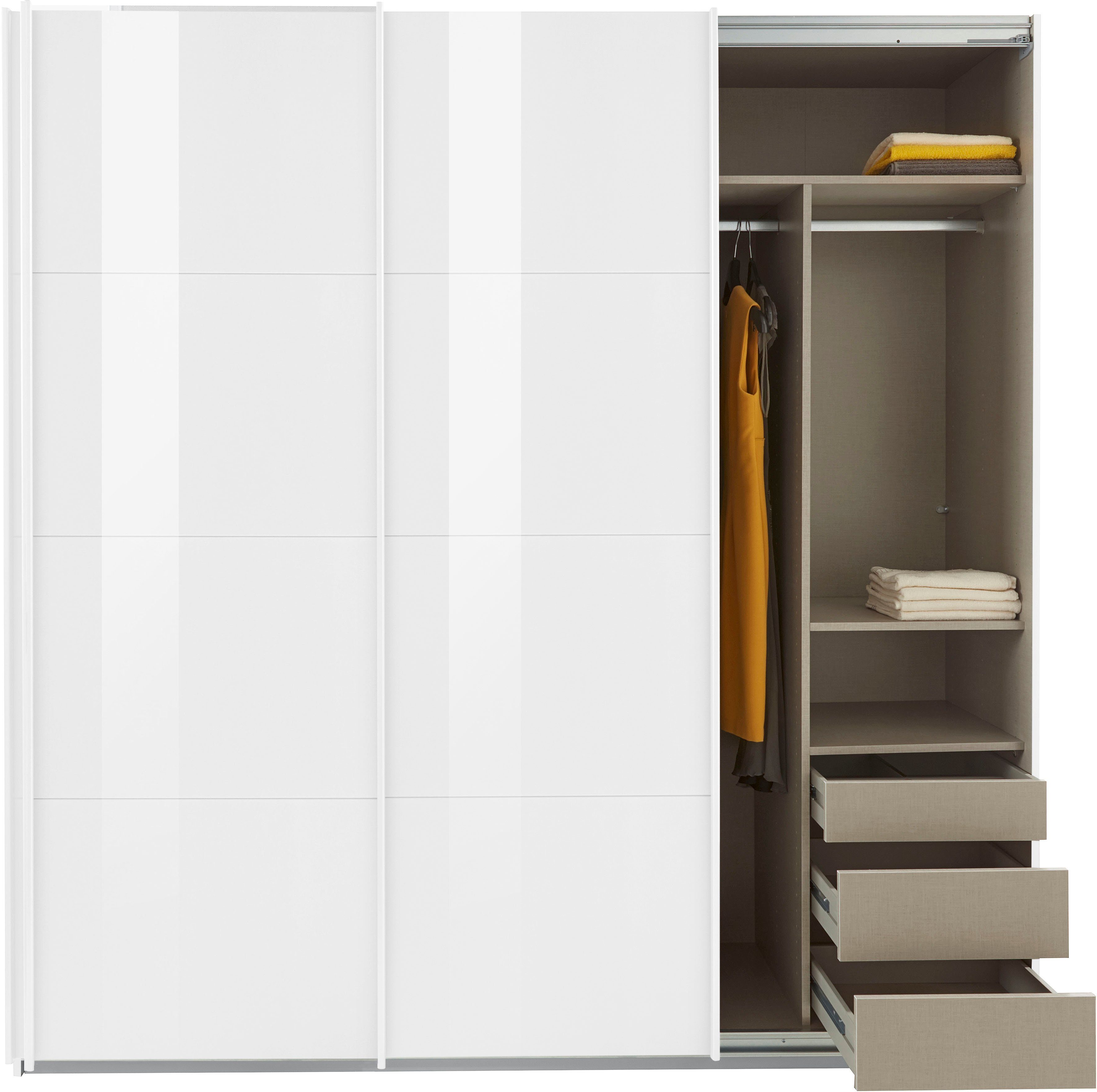 rauch Zweefdeurkast Kledingkast kast garderobe TOPSELLER OTELI incl. binnenindeling