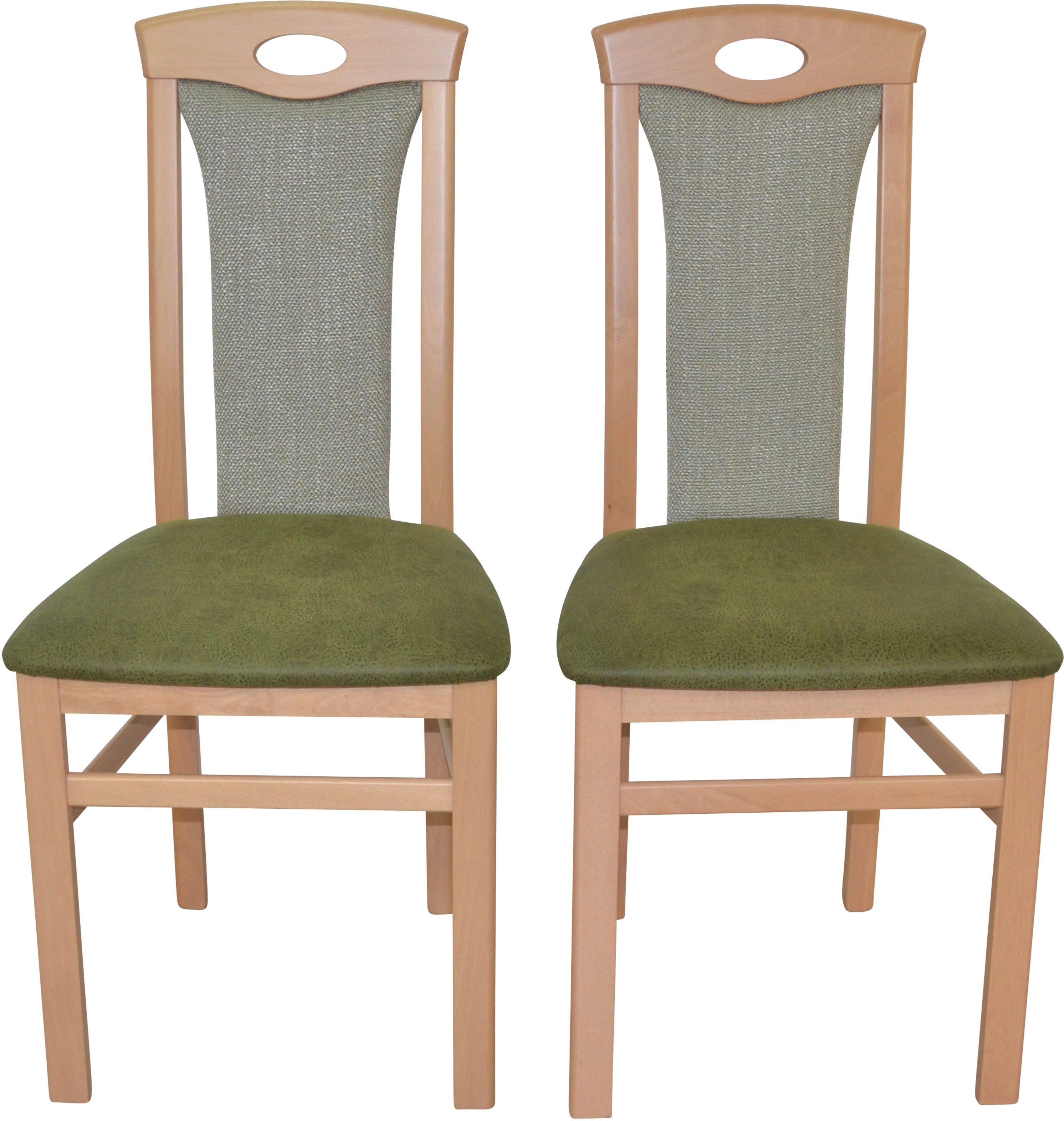 HOFMANN LIVING AND MORE Stoel met 4 poten (set, 2 stuks)