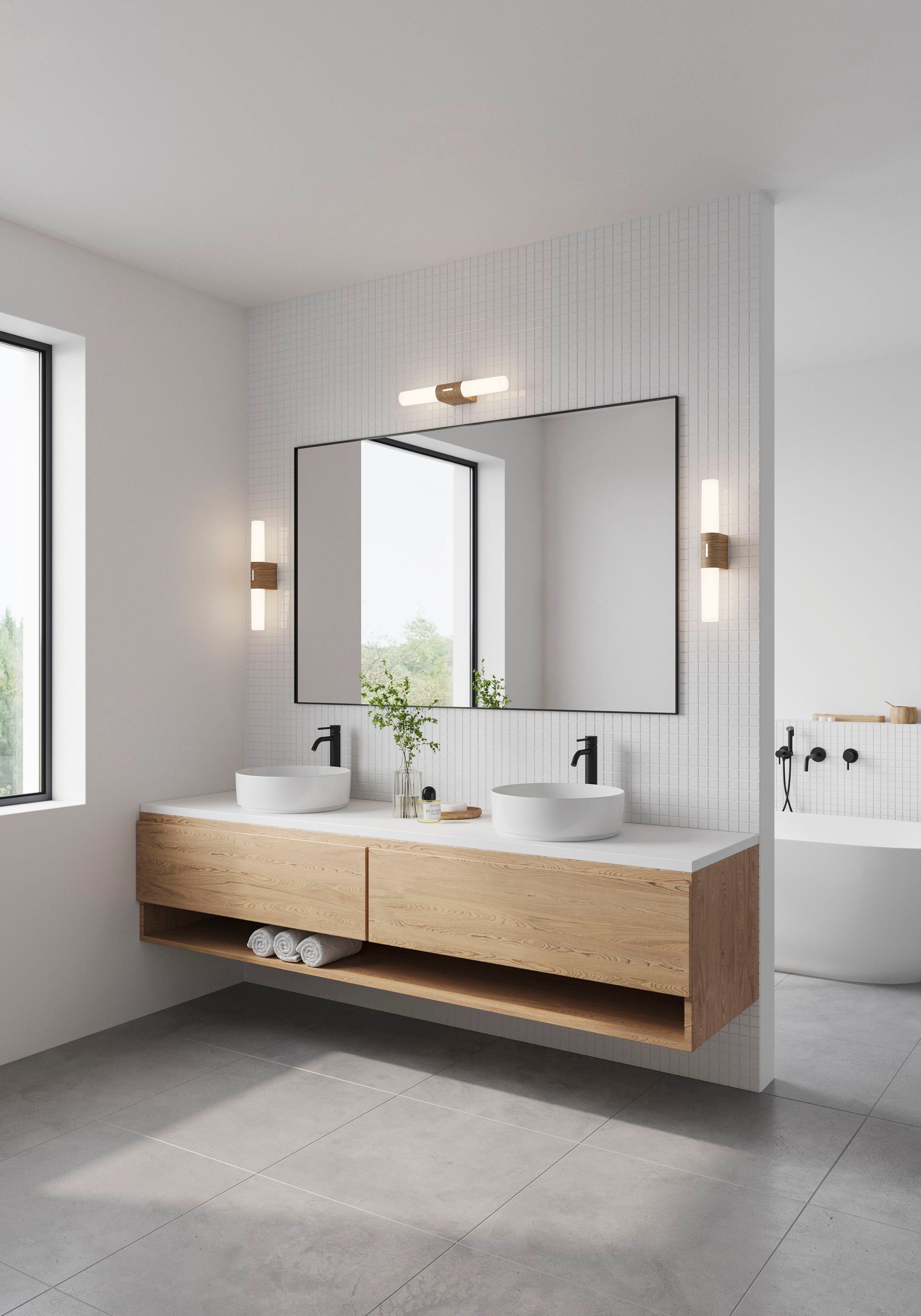 Nordlux Led-wandlamp Helva Double Basic