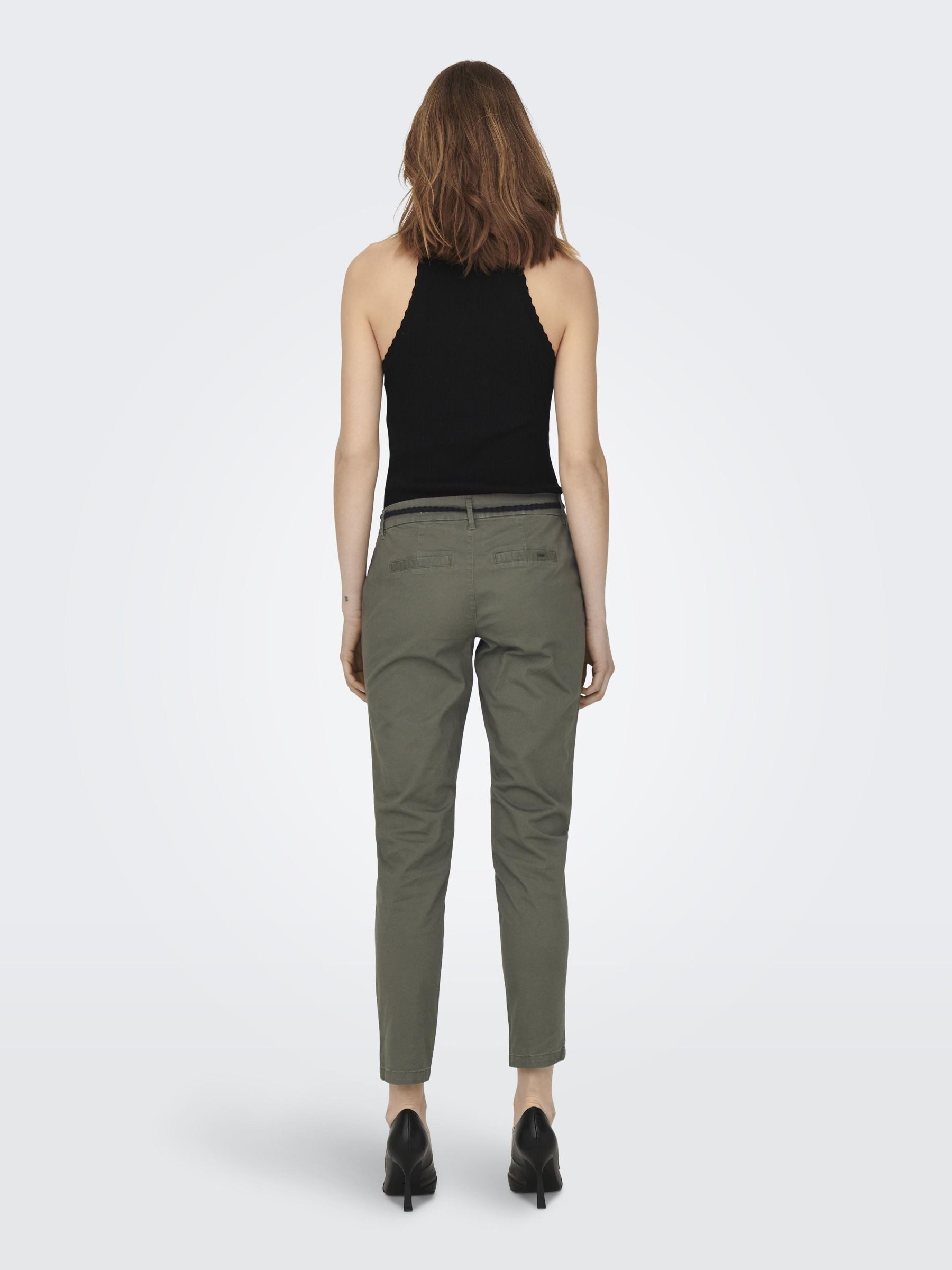 Only Chino ONLEVELYN REG ANKLE CHINO PANT PNT NOOS