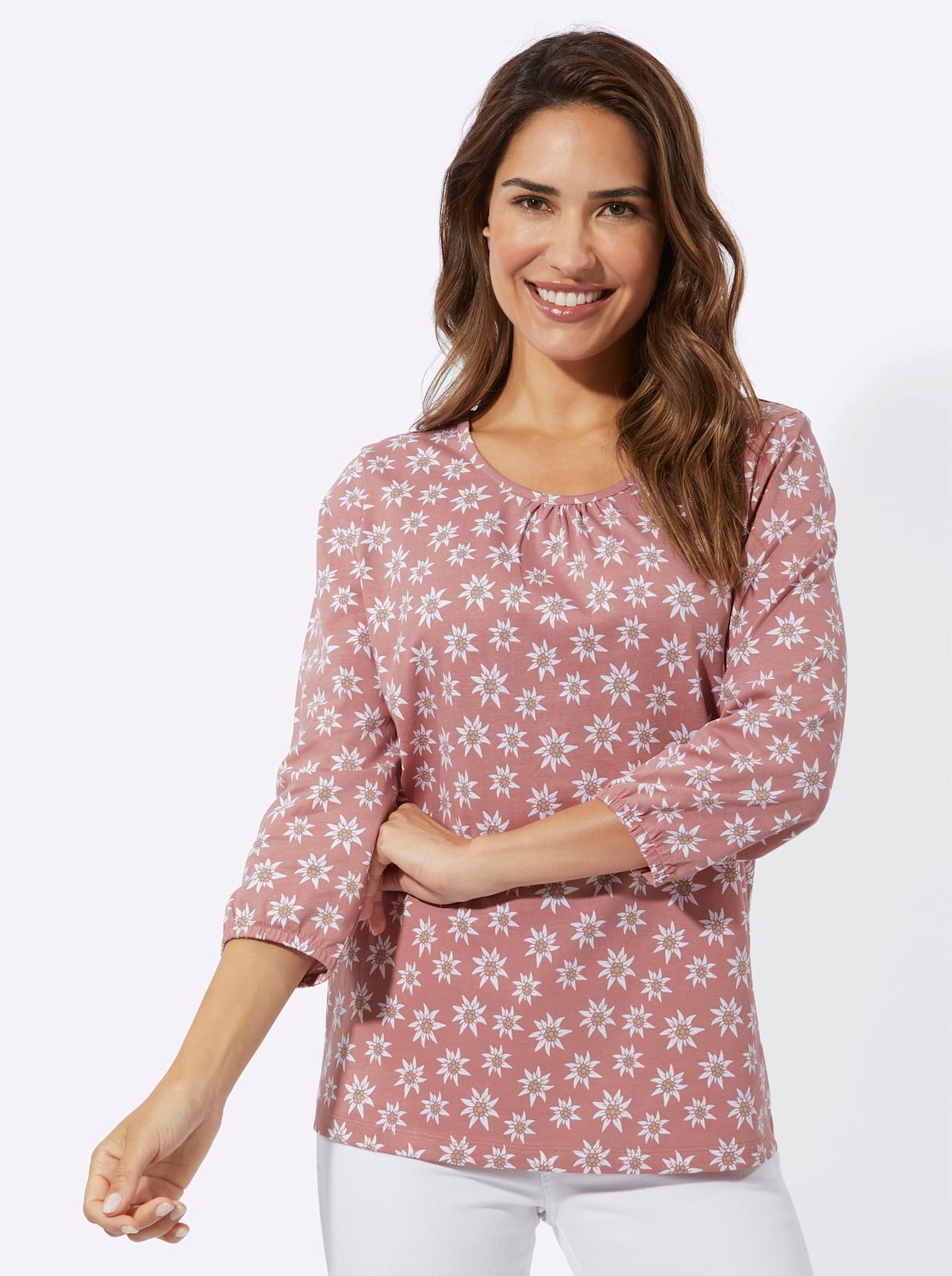 Classic Basics Shirt met 3 4 mouwen Shirt met 3 4-mouwen (1-delig)