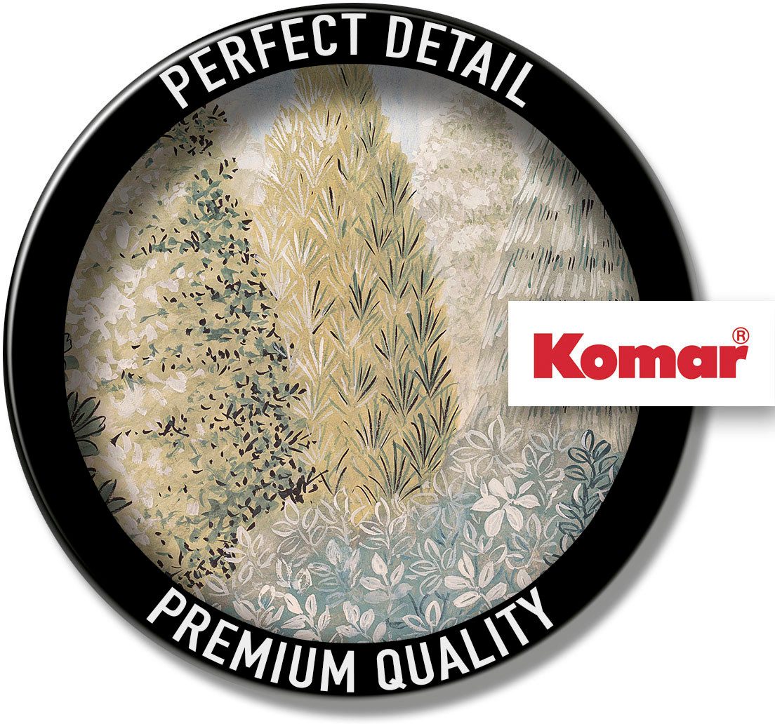 Komar Fotobehang Digitale print vlies - Painted Woods - Afmeting 400 x 250 cm (1 stuk)
