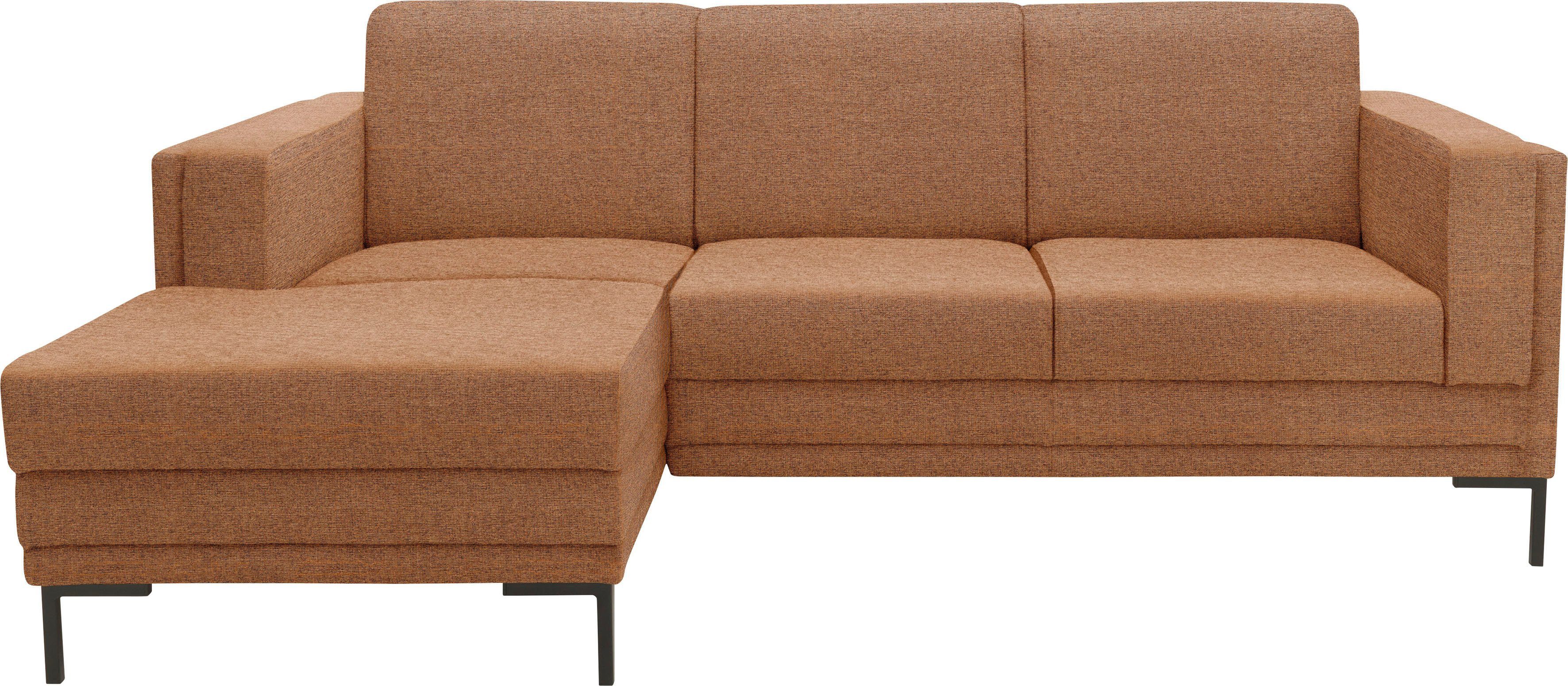 LOOKS BY WOLFGANG JOOP Hoekbank LOOKS VII L-vorm heldere lijnen, chic design goud(kleur), hoekbanken, Longchair links