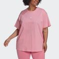 adidas originals t-shirt – grote maten roze