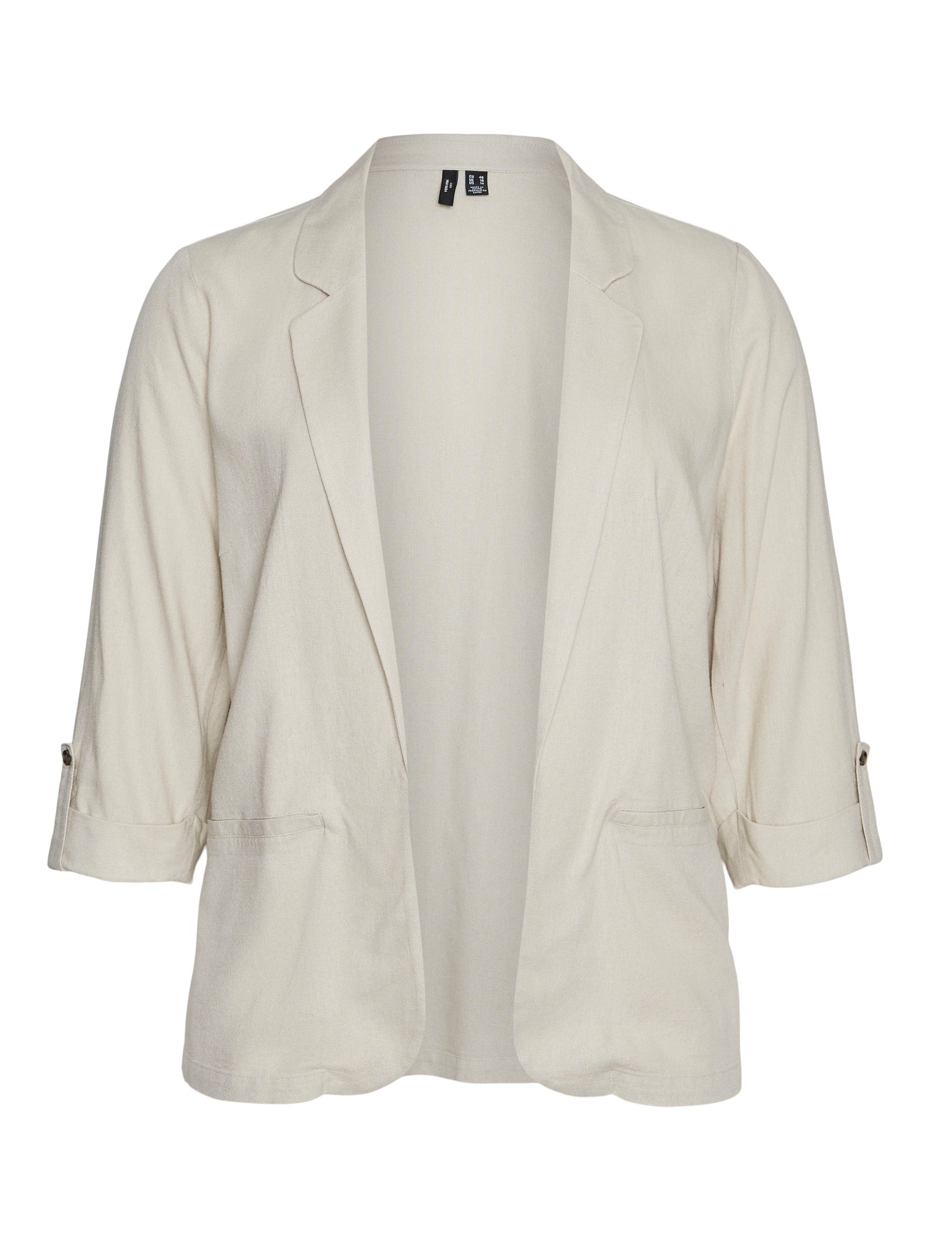 Vero Moda Curve Korte blazer VMCJESMILO 3 4 BLAZER WVN GA NOOS CUR