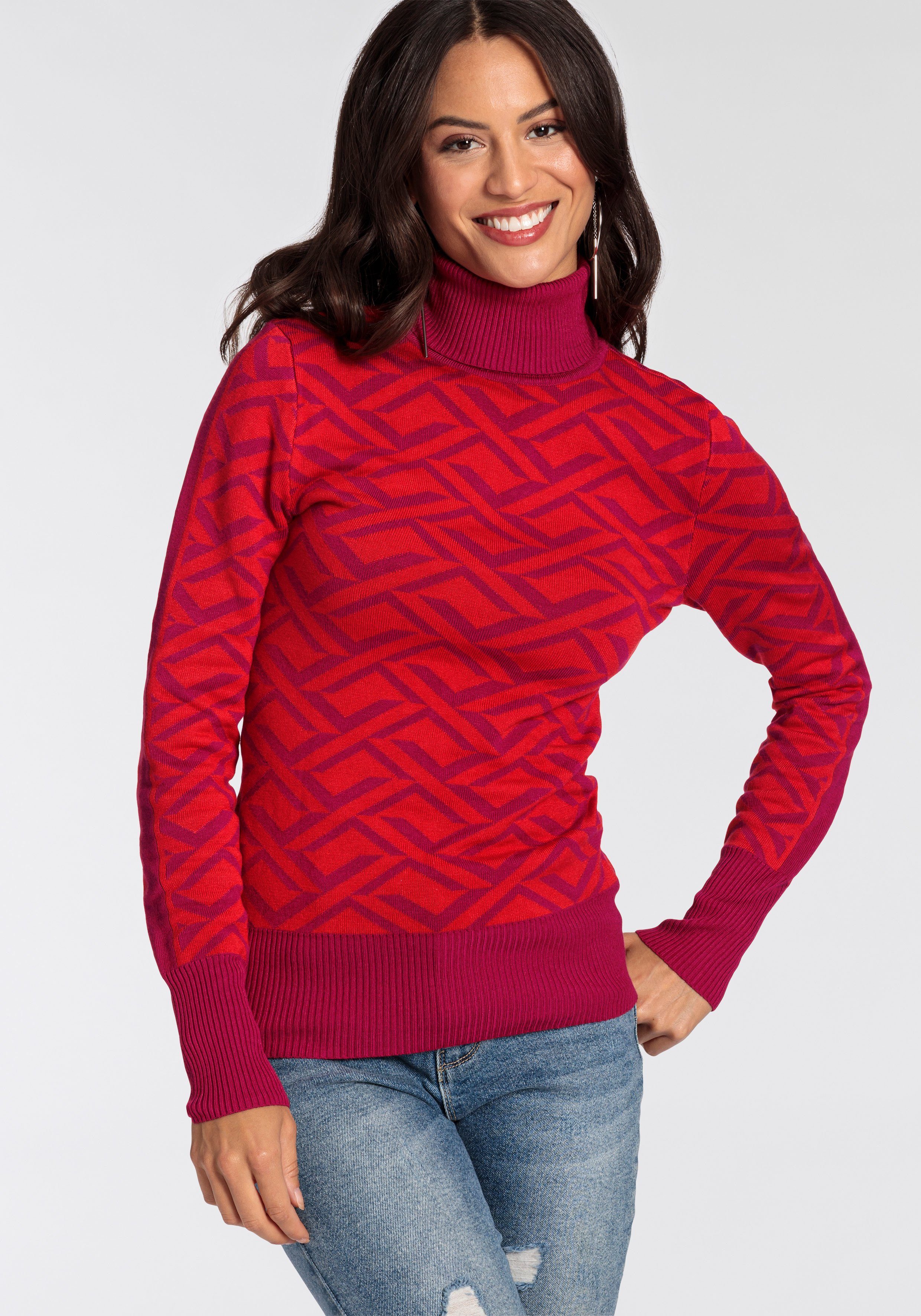 Melrose Coltrui met jacquardpatroon