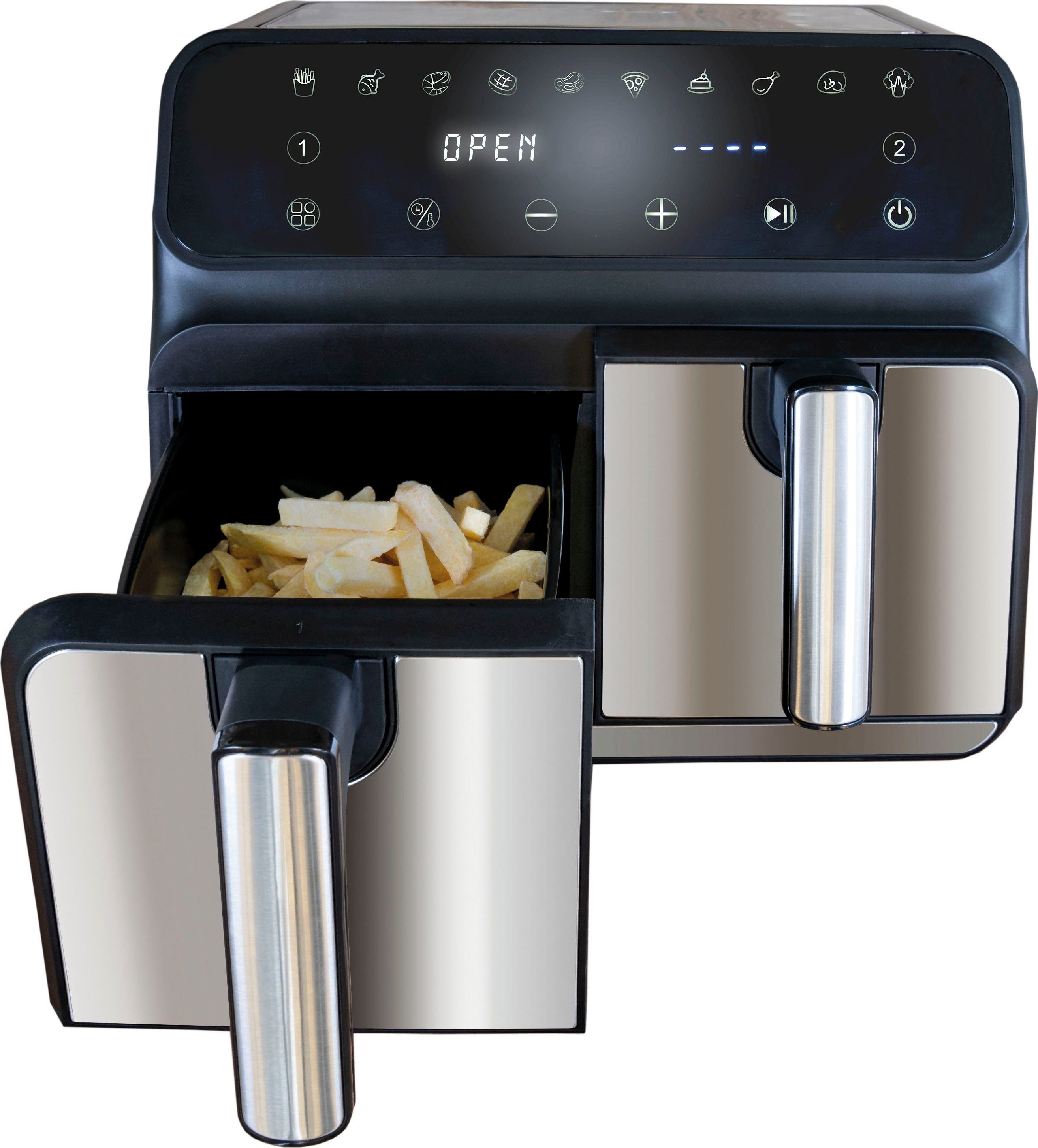 Unold Airfryer Dubbele kamer twin zone 58685