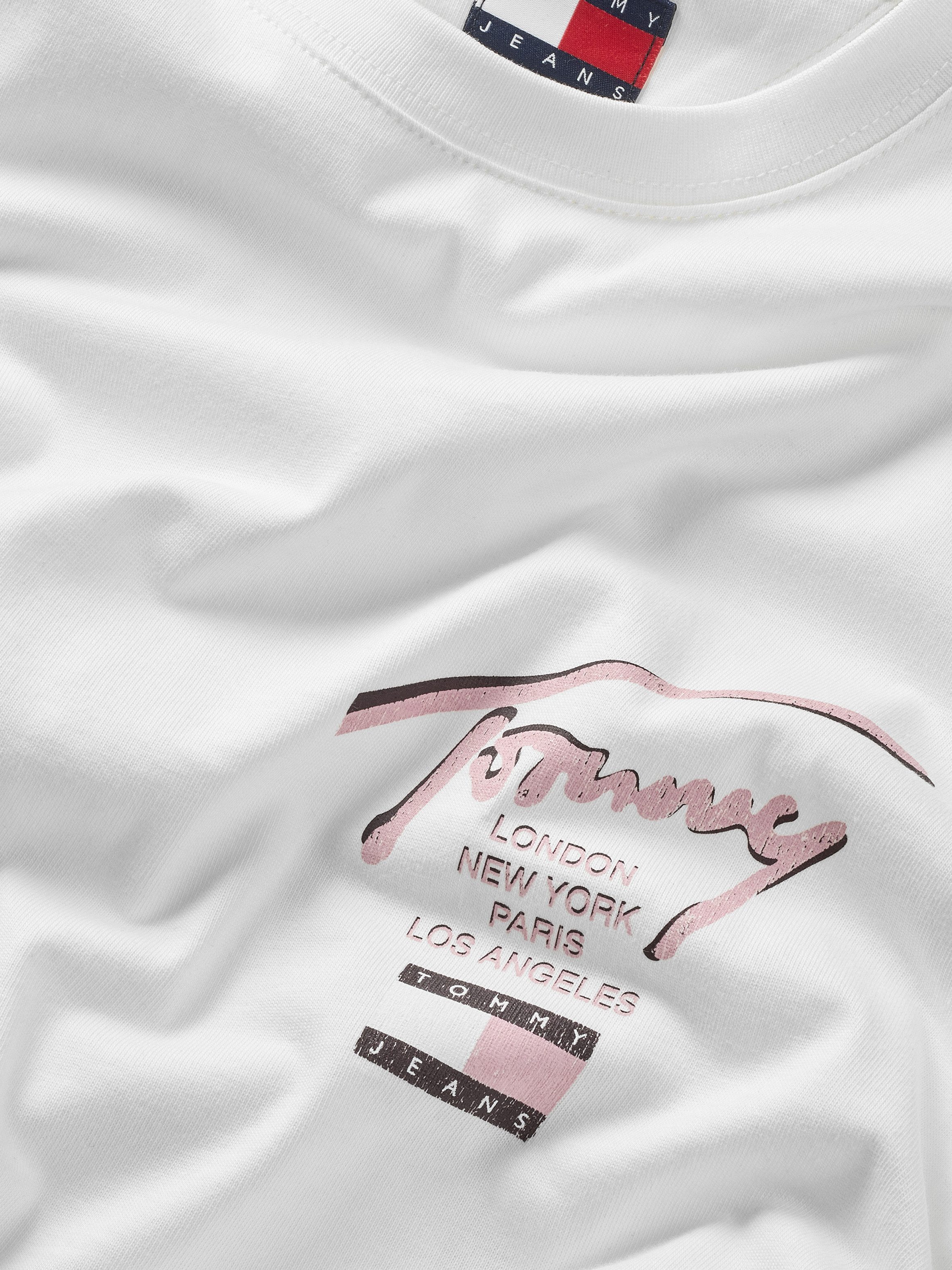 TOMMY JEANS T-shirt TJM REG TOMMY SIGN CITY TEE EXT