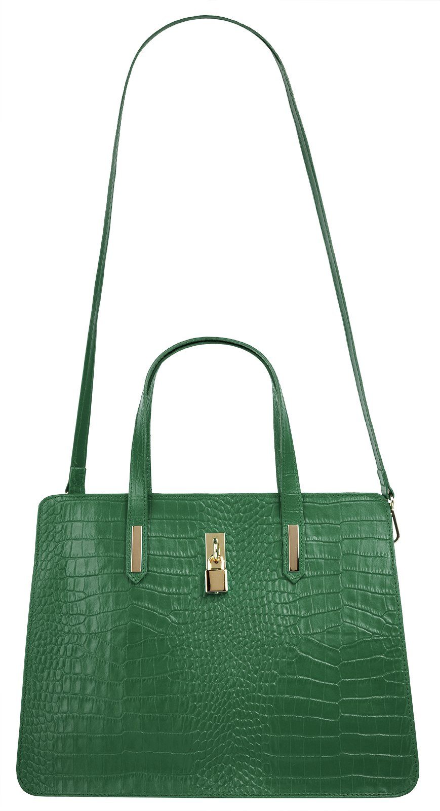 Cluty Tas echt leer, made in italy
