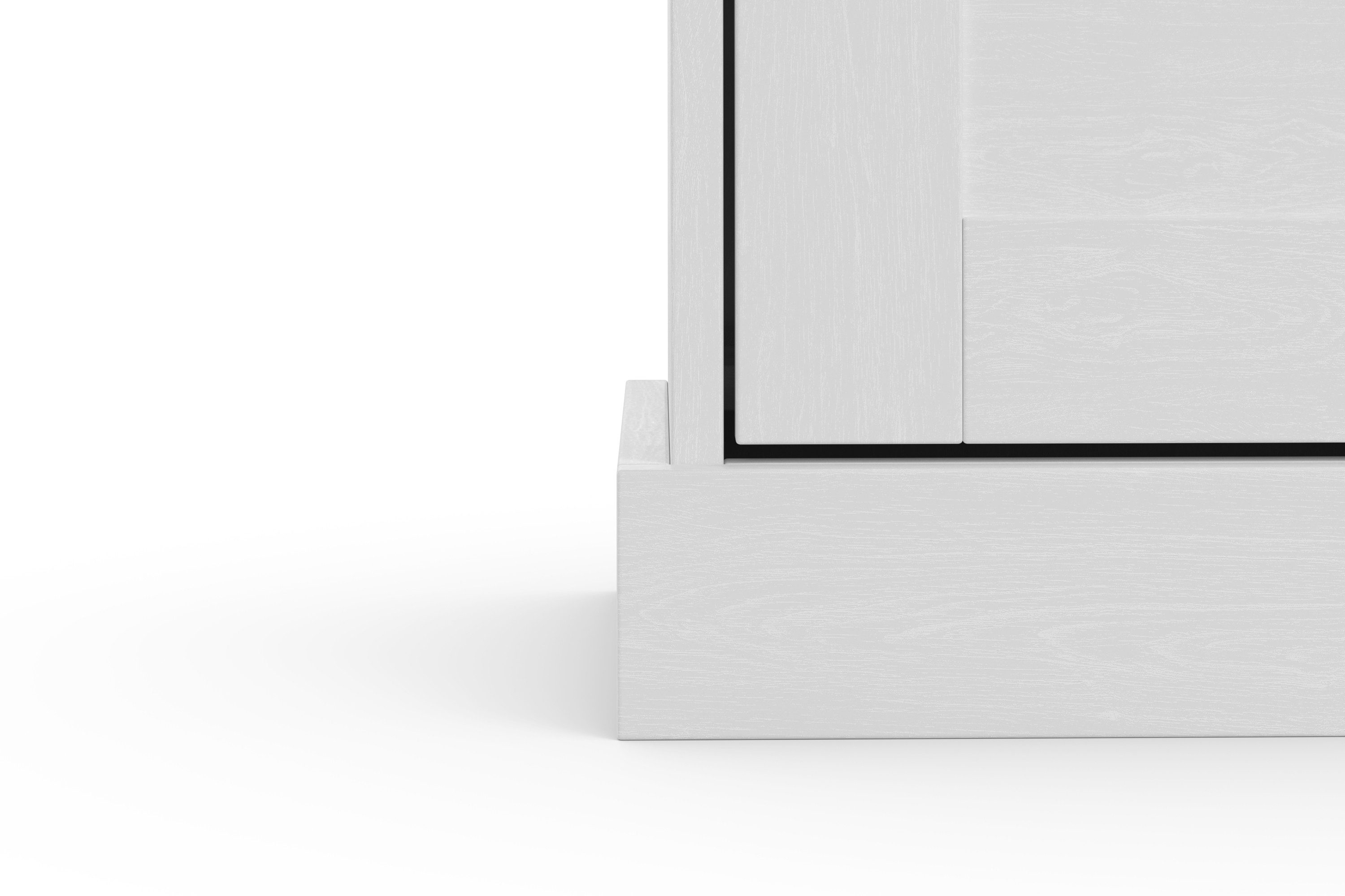 Home affaire Schoenenkast Motala met 3 kleppen, plaats voor 18-20 paar schoenen, breedte 80 cm, hoogte 132 cm