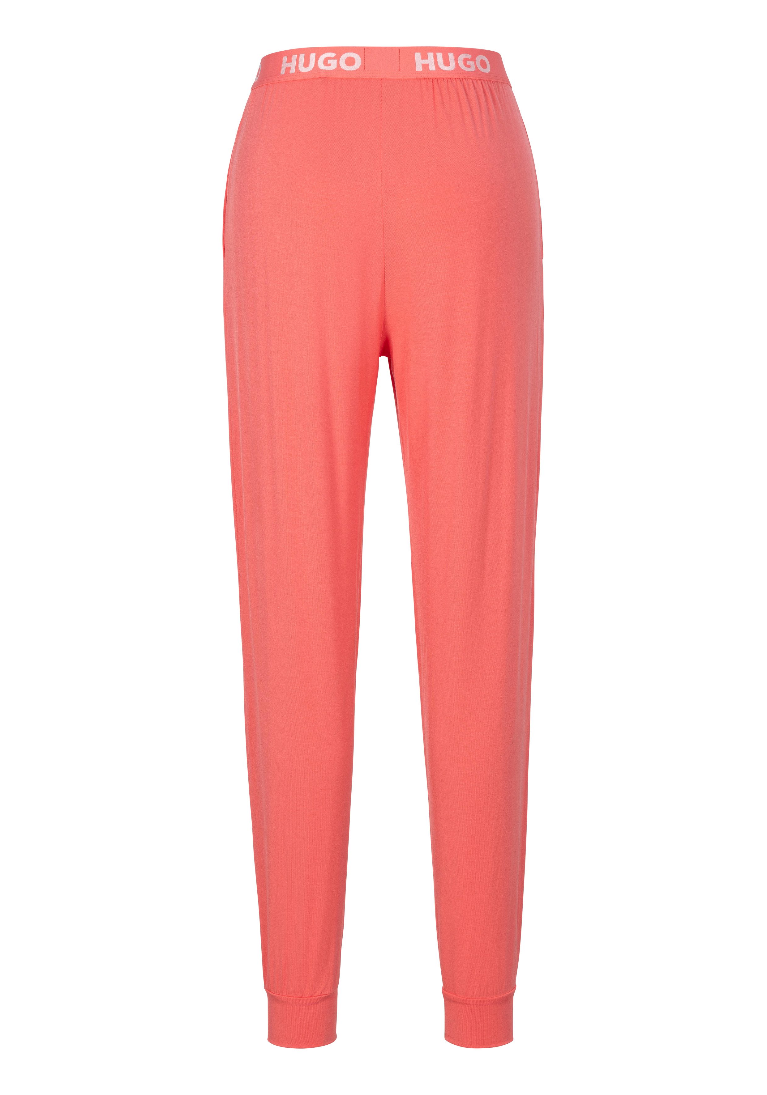 HUGO underwear Pyjamabroek UNITE_PANTS met hugo logo-elastisch tailleband
