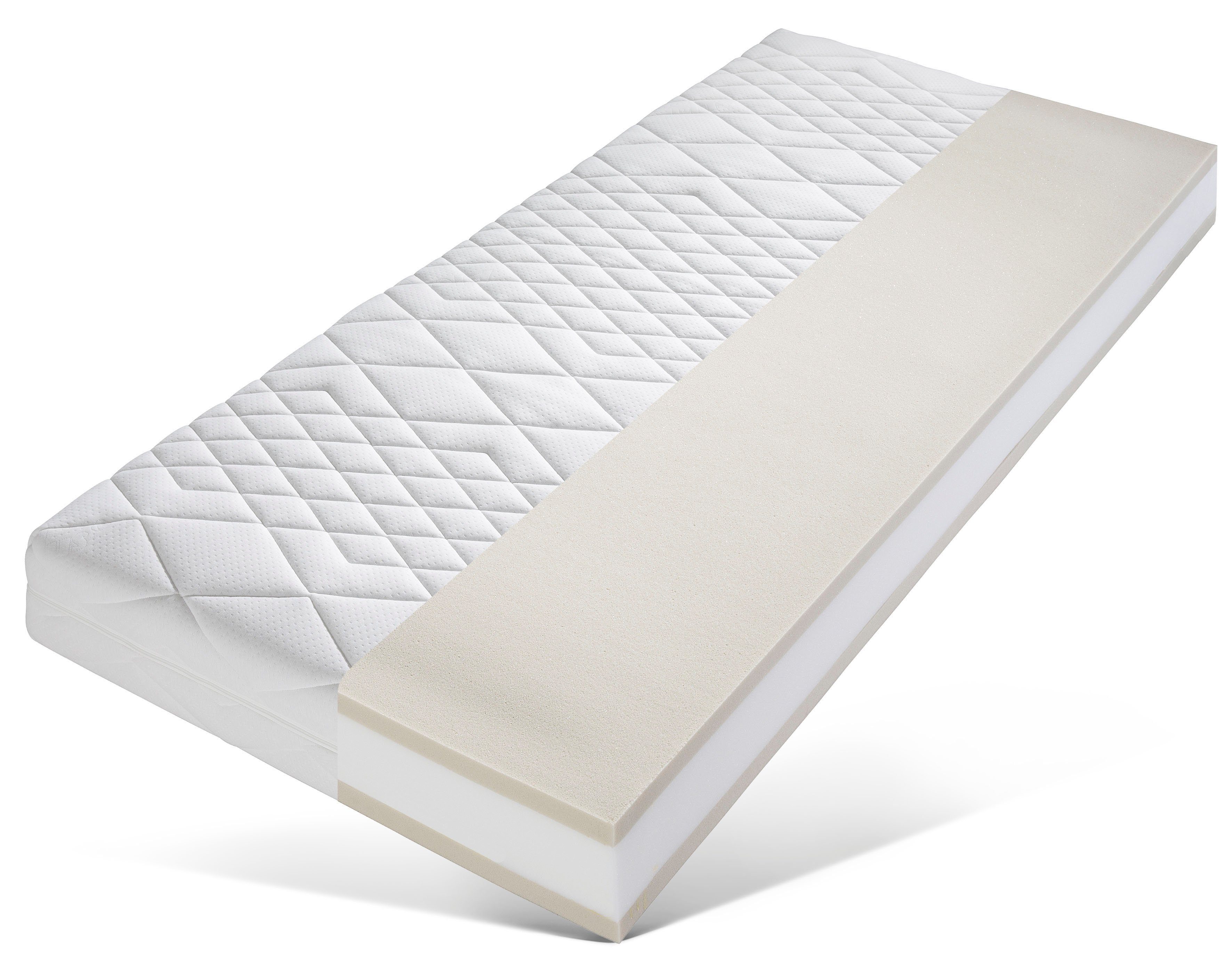 Malie Pocketveringsmatras Lisa 90x200cm & andere maten, matras h2, h3, h4, h5 hoogte 22 cm