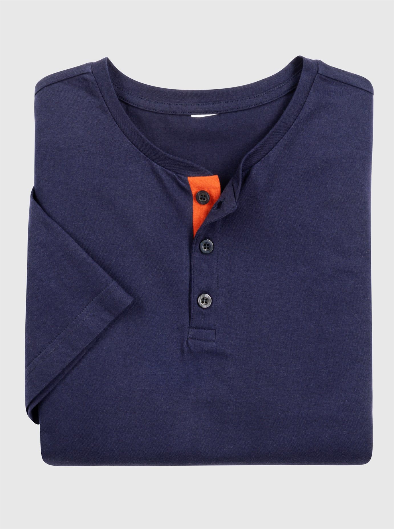 Classic Shirt met ronde hals (1-delig)