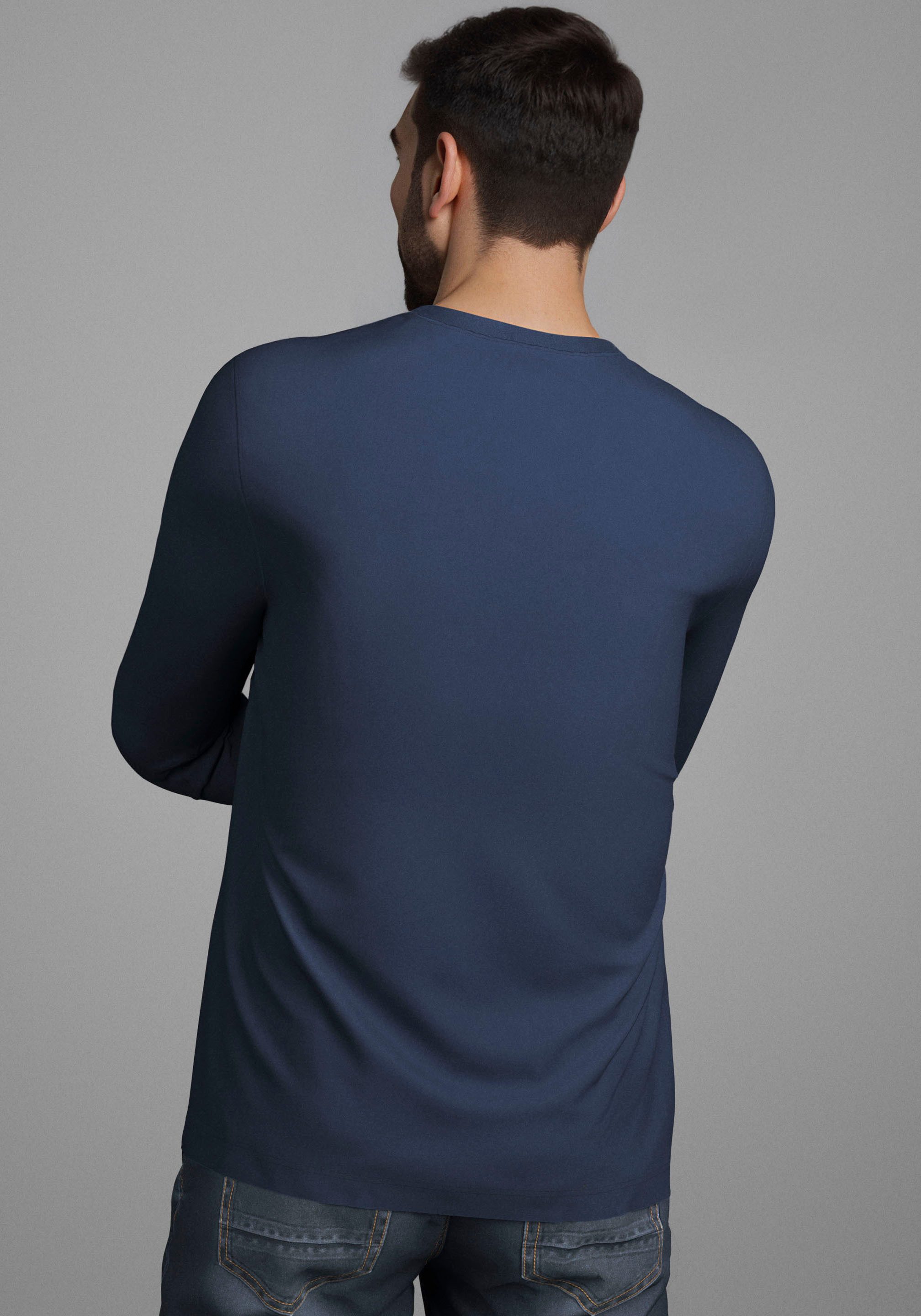 Man's World Shirt met ronde hals Nieuwe collectie!