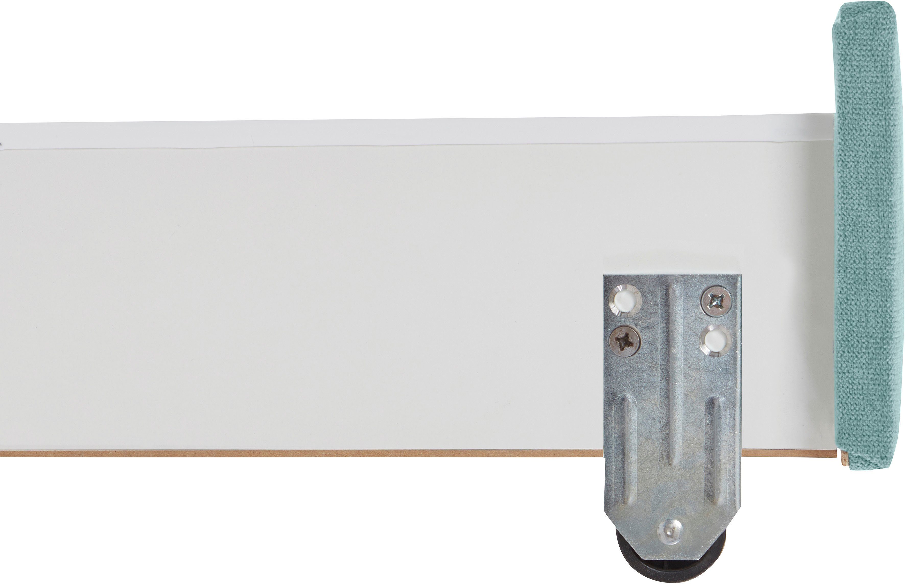 INOSIGN Boxspring Luan Laden, ledverlichting en topmatras, in breedte 120 cm en 180 cm