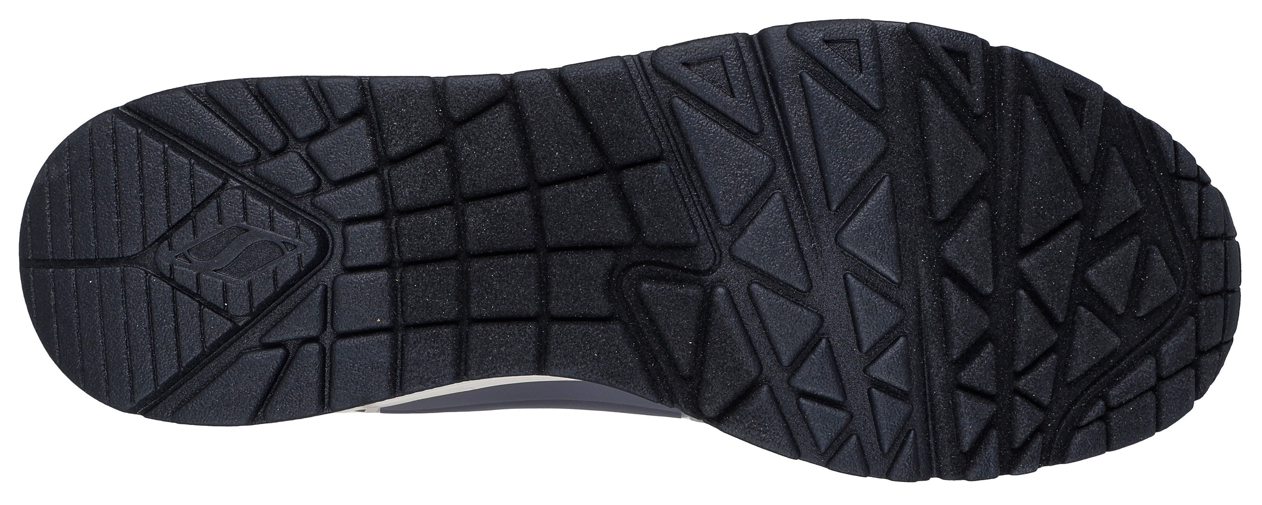 Skechers Sneakers Uno - Stand on Air Vrijetijdsschoen, lage schoen, veterschoen met air-cooled memory foam