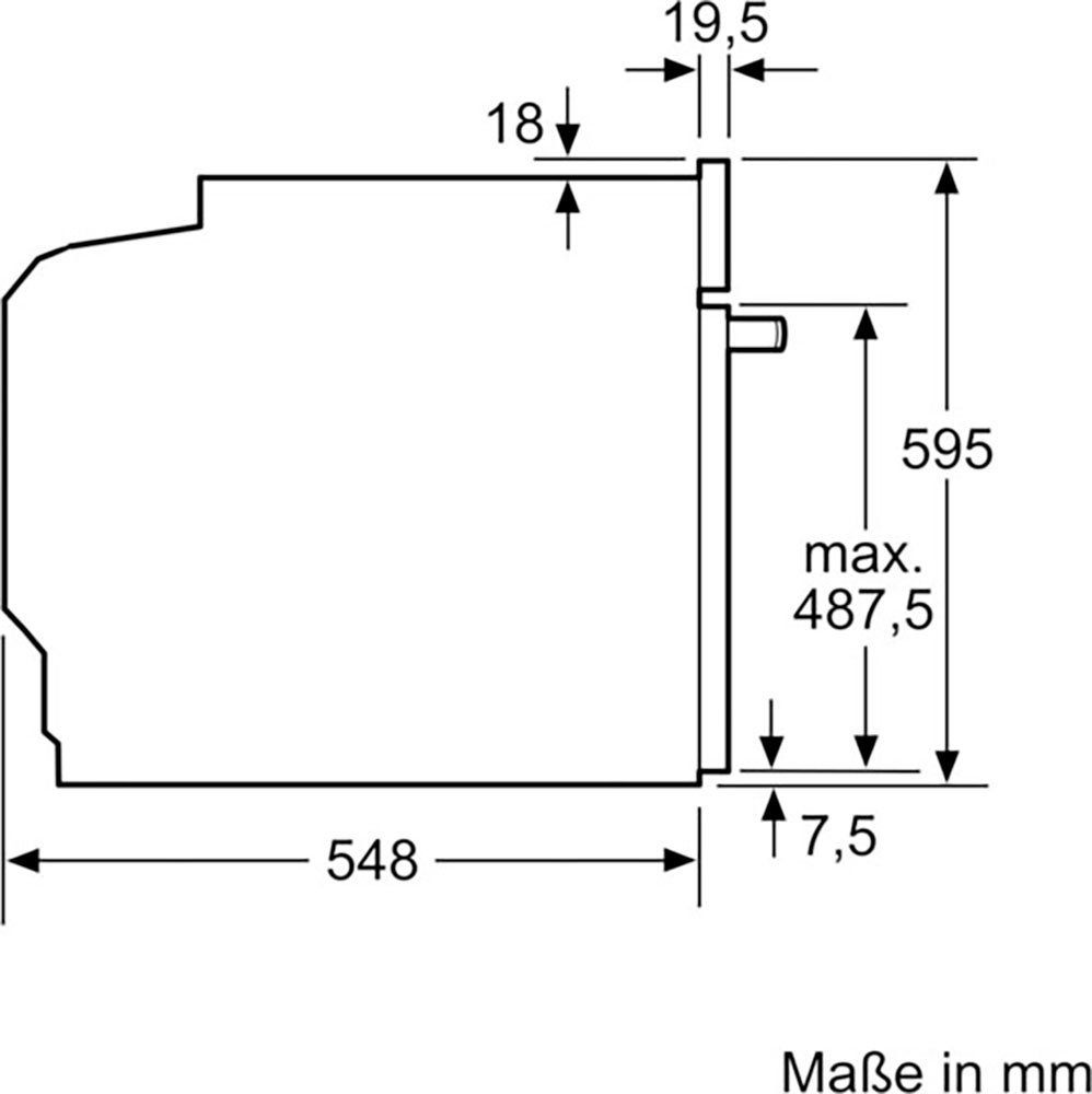SIEMENS Inbouwoven HB734G1B1