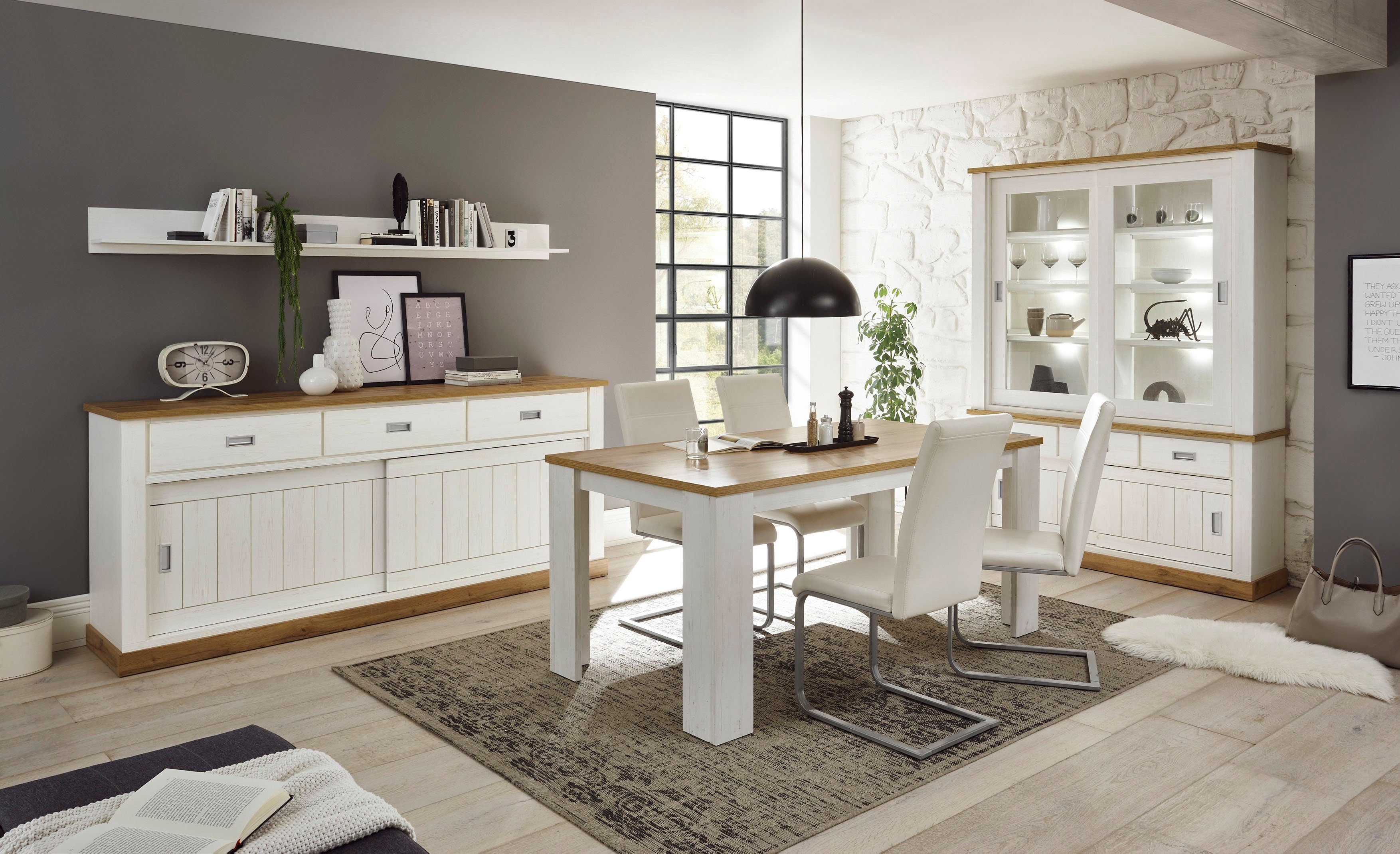Home affaire Dressoir Orlando Breedte ca. 215 cm