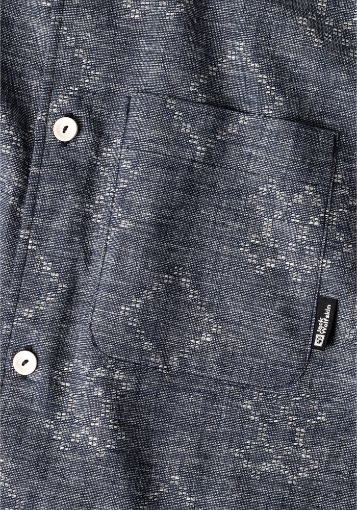 Jack Wolfskin Overhemd met korte mouwen KARANA SHIRT M