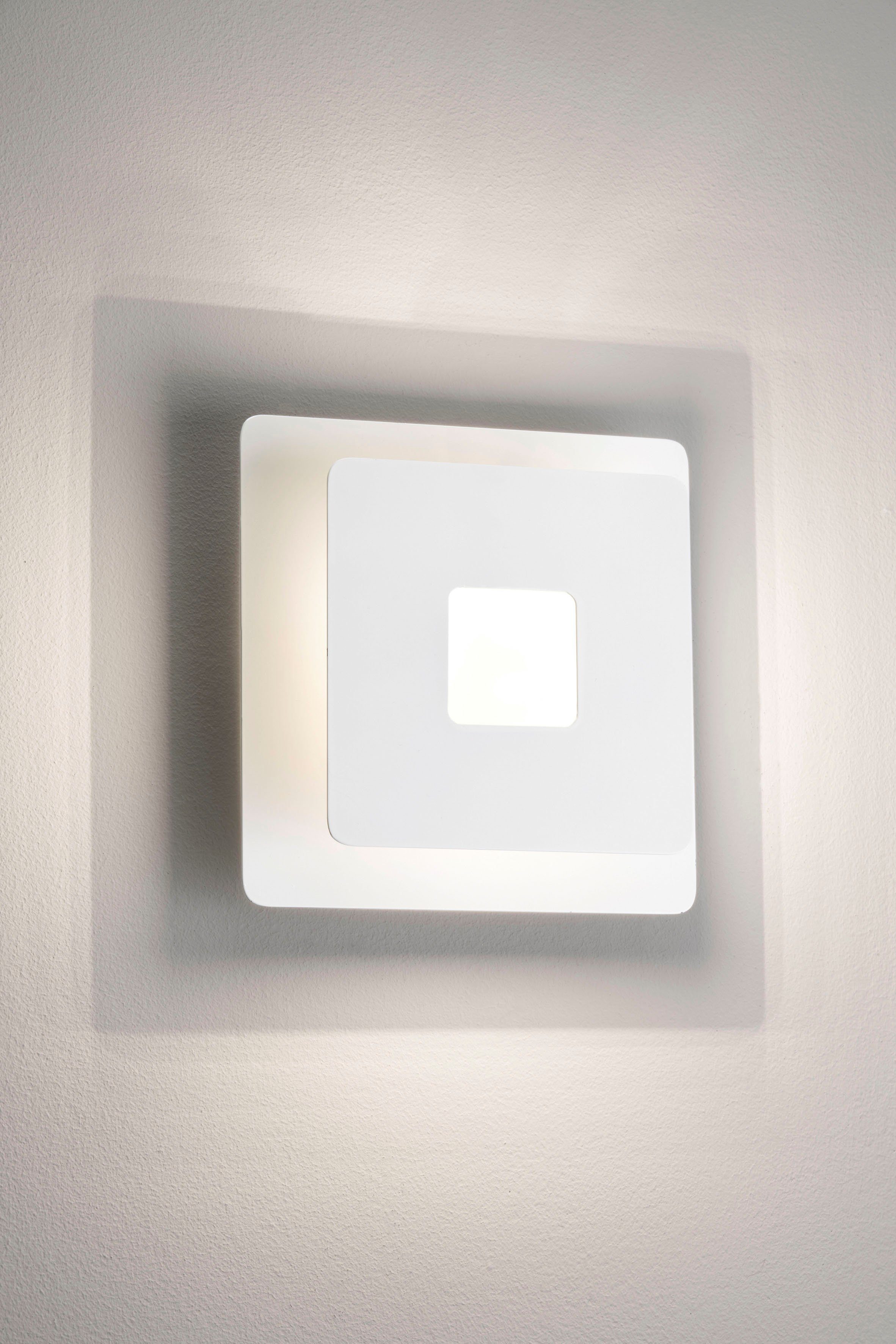 Honsel Leuchten Wandlamp Hennes duurzame led (1 stuk)
