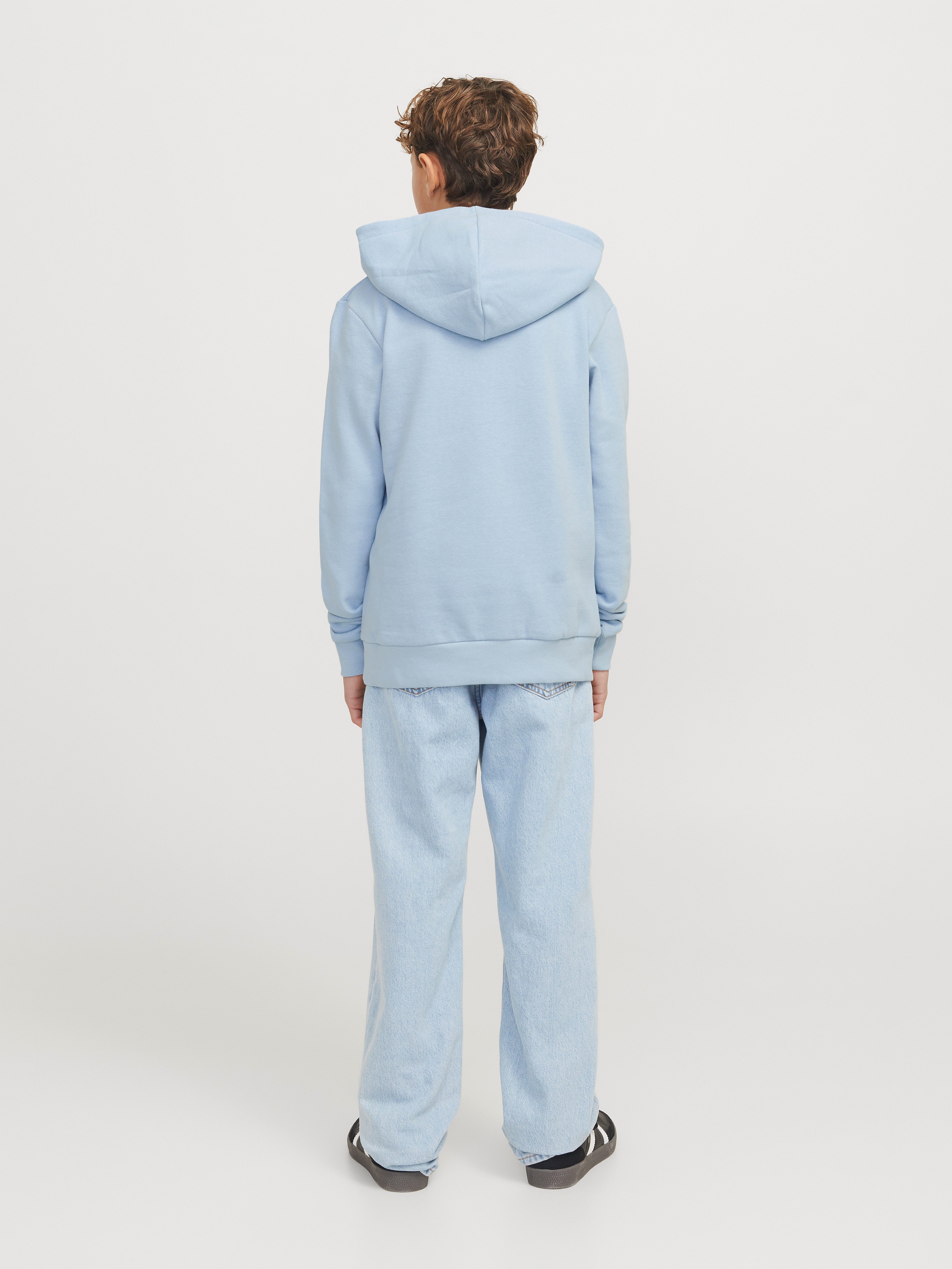 Jack & Jones Junior Hoodie JJECALEB VARSITY SWEAT HOOD NOOS JNR