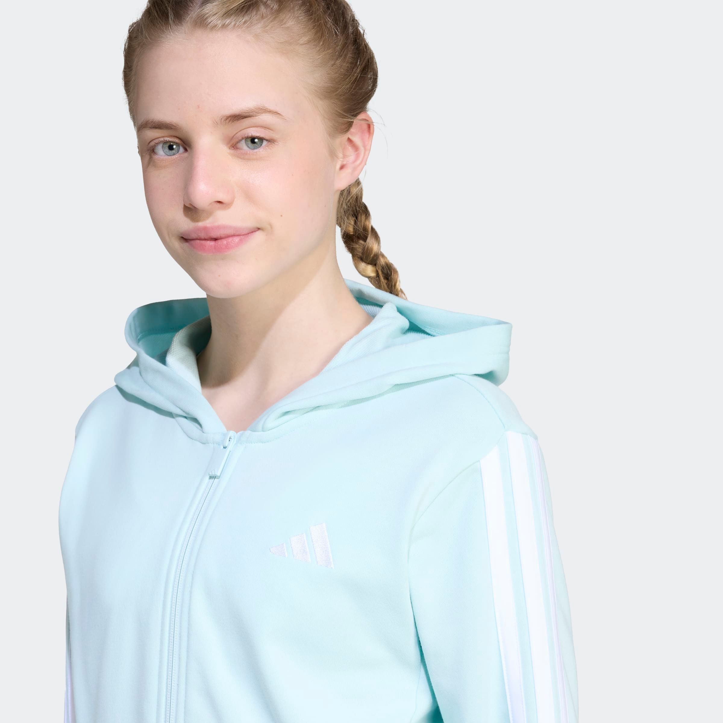 adidas Sportswear Hoodie JG 3S FT FZ CRO