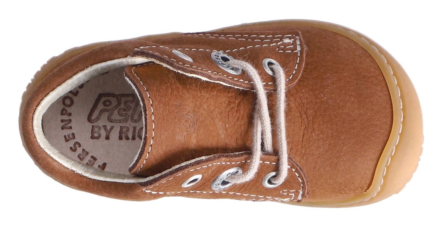 PEPINO by RICOSTA Babyschoentjes Cory 50 WMS: Midden Veterschoen met WMS-systeem, leer, maat sjabloon om te downloaden