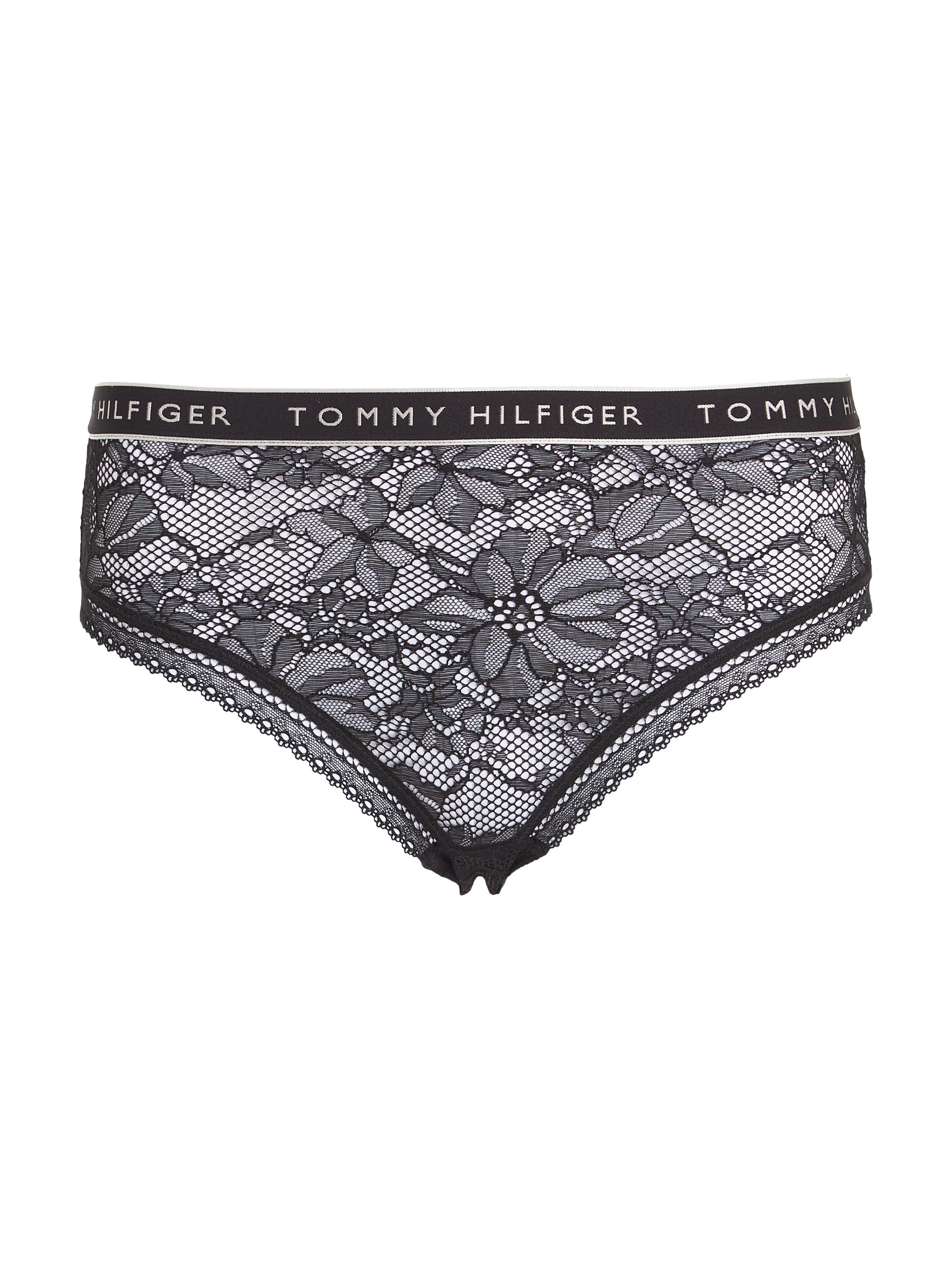 Tommy Hilfiger Underwear Bikinibroekje HIGH WAIST BIKINI (EXT SIZES) met modieuze tailleband met logo