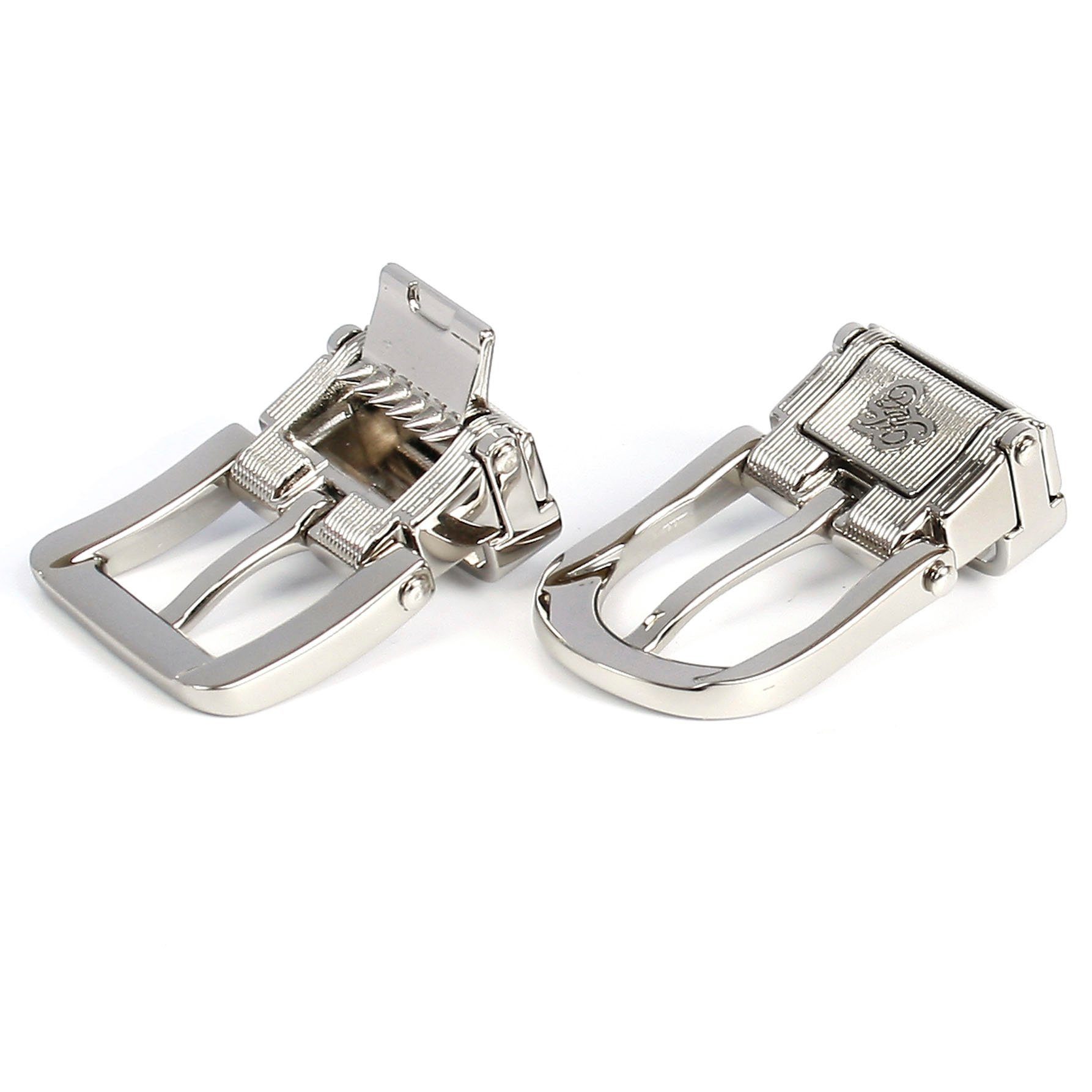 Anthoni Crown Leren riem Elegante riem van innovatief leer in streep-look
