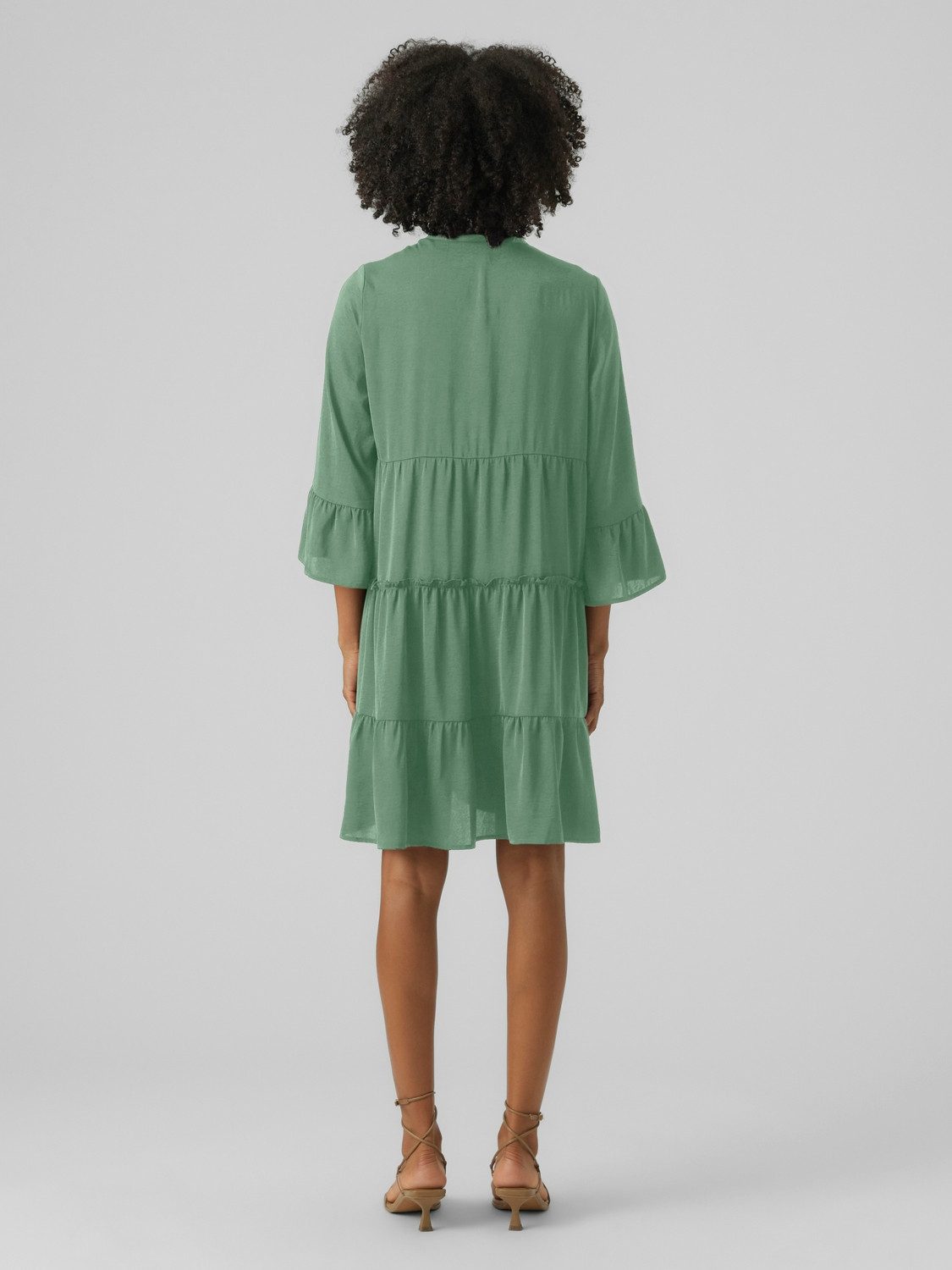 Vero Moda Tuniekjurk VMKATRINE 3/4 SHORT DRESS WVN NOOS