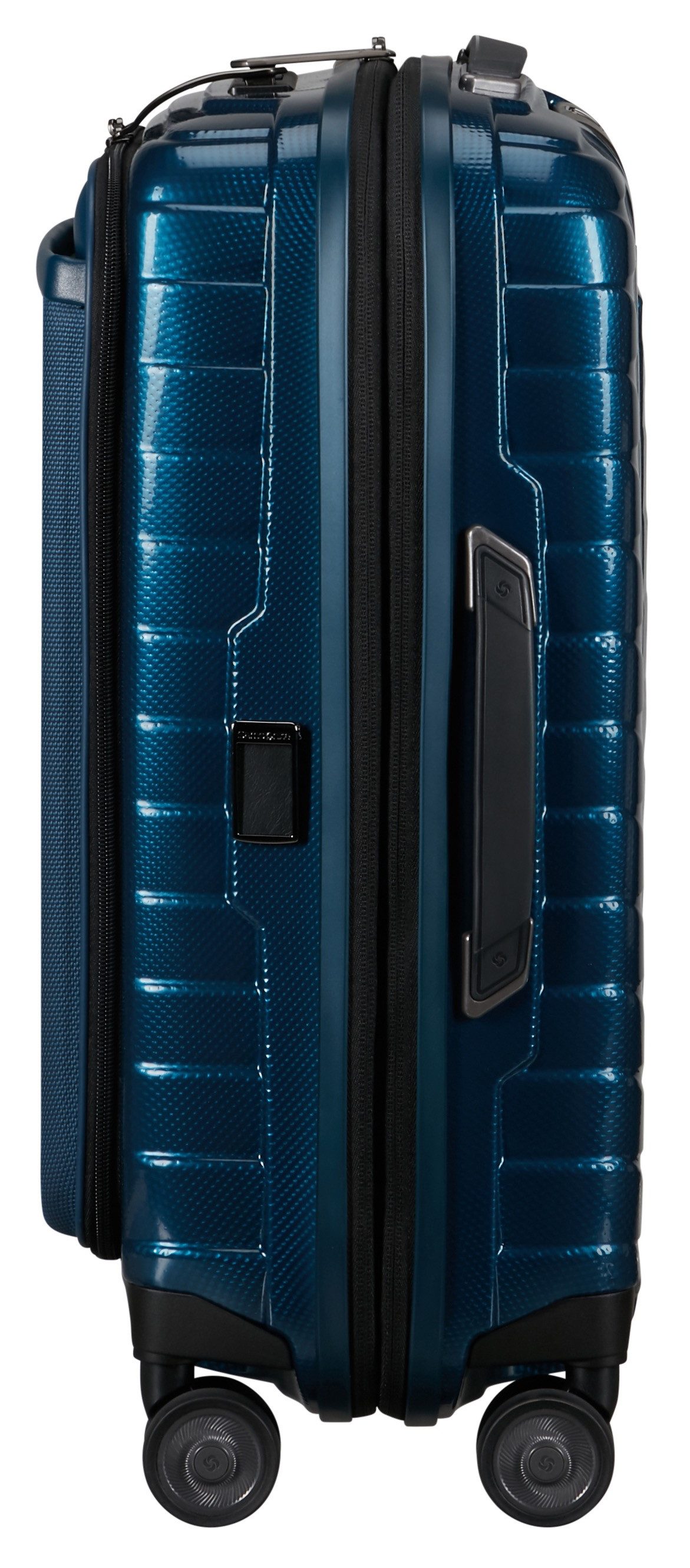Samsonite Hardshell-trolley PROXIS 55 EXP easy access Handbagage harde koffer volumevergroting laptopvak