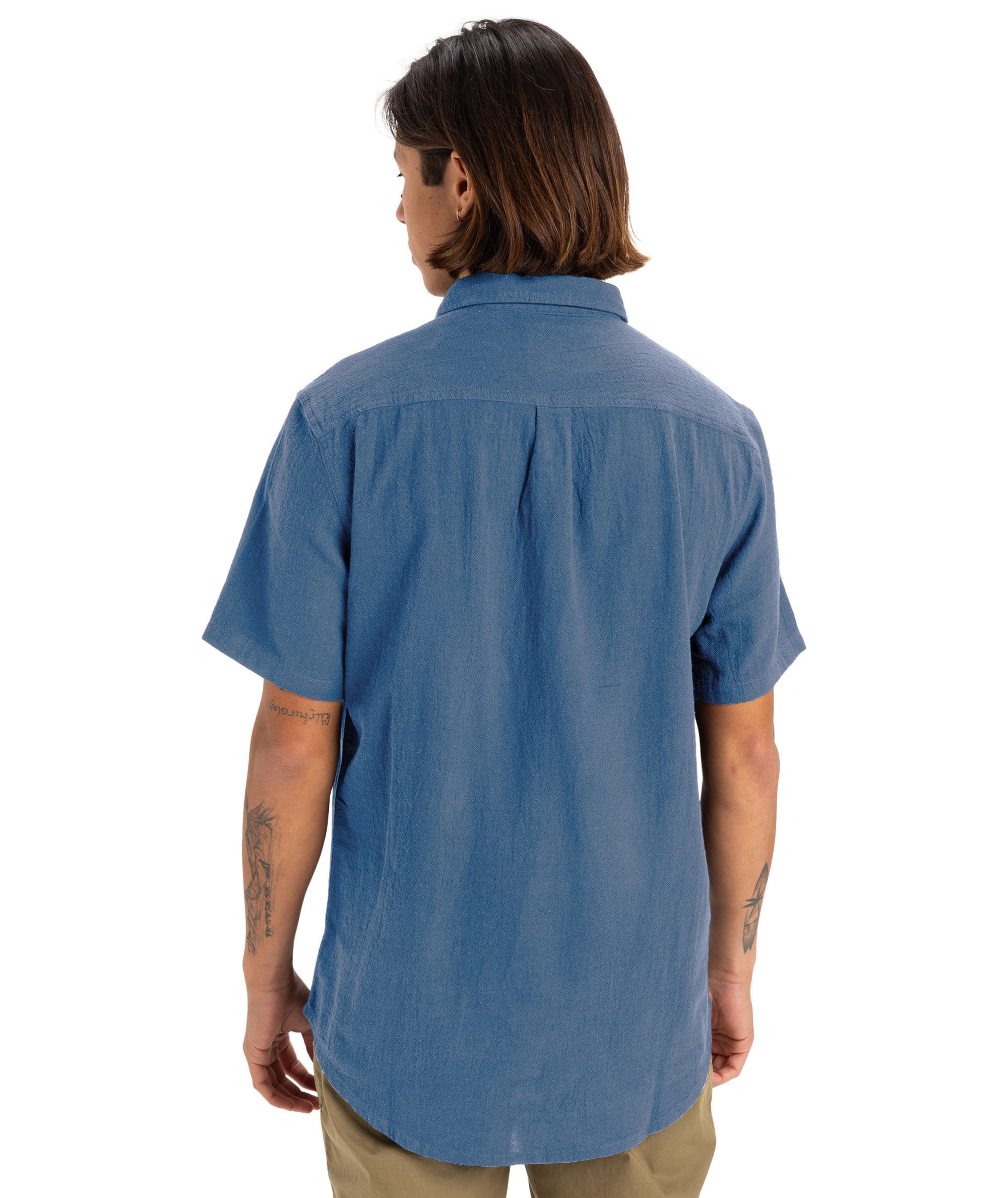 Quiksilver Overhemd met korte mouwen Time Box (1-delig)