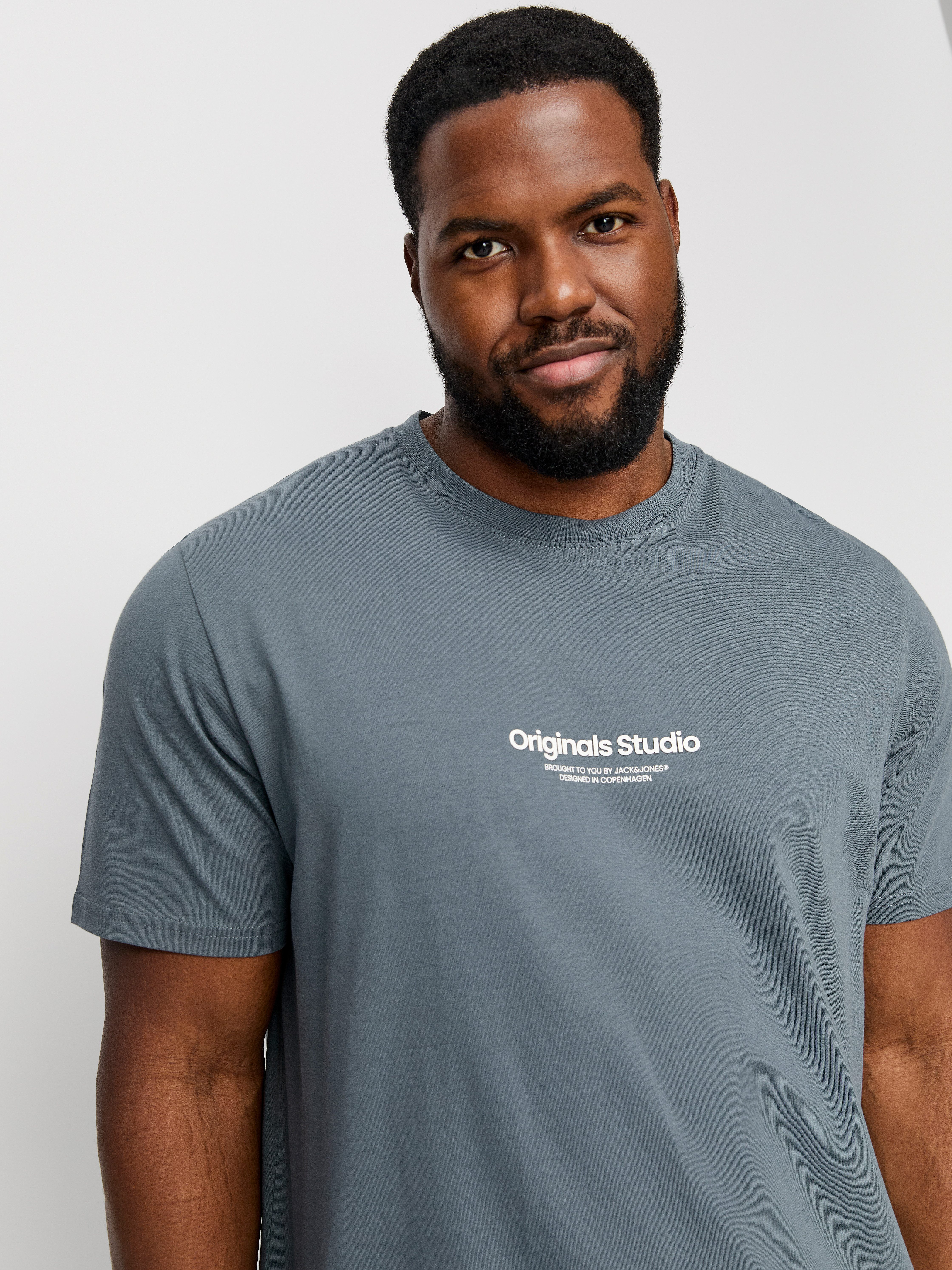 Jack & Jones PlusSize Shirt met korte mouwen JORVESTERBRO TEE SS CREW NECK NOOS PLS