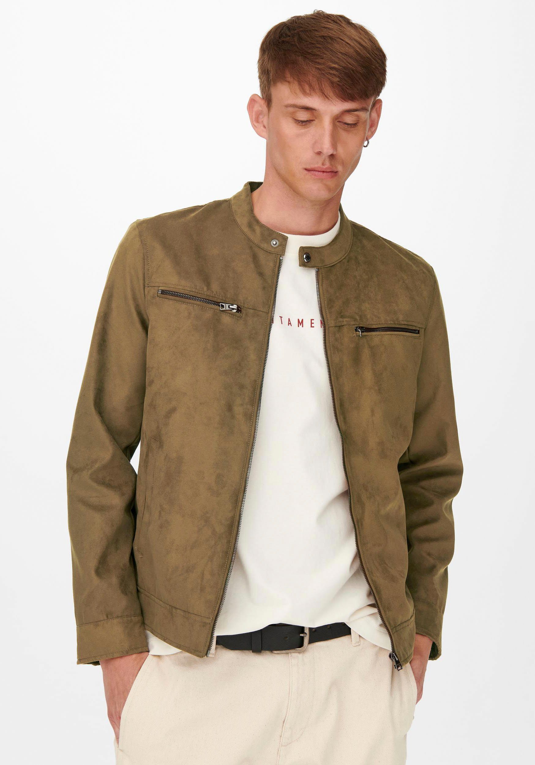 ONLY & SONS Bikerjack WILLOW JACKET