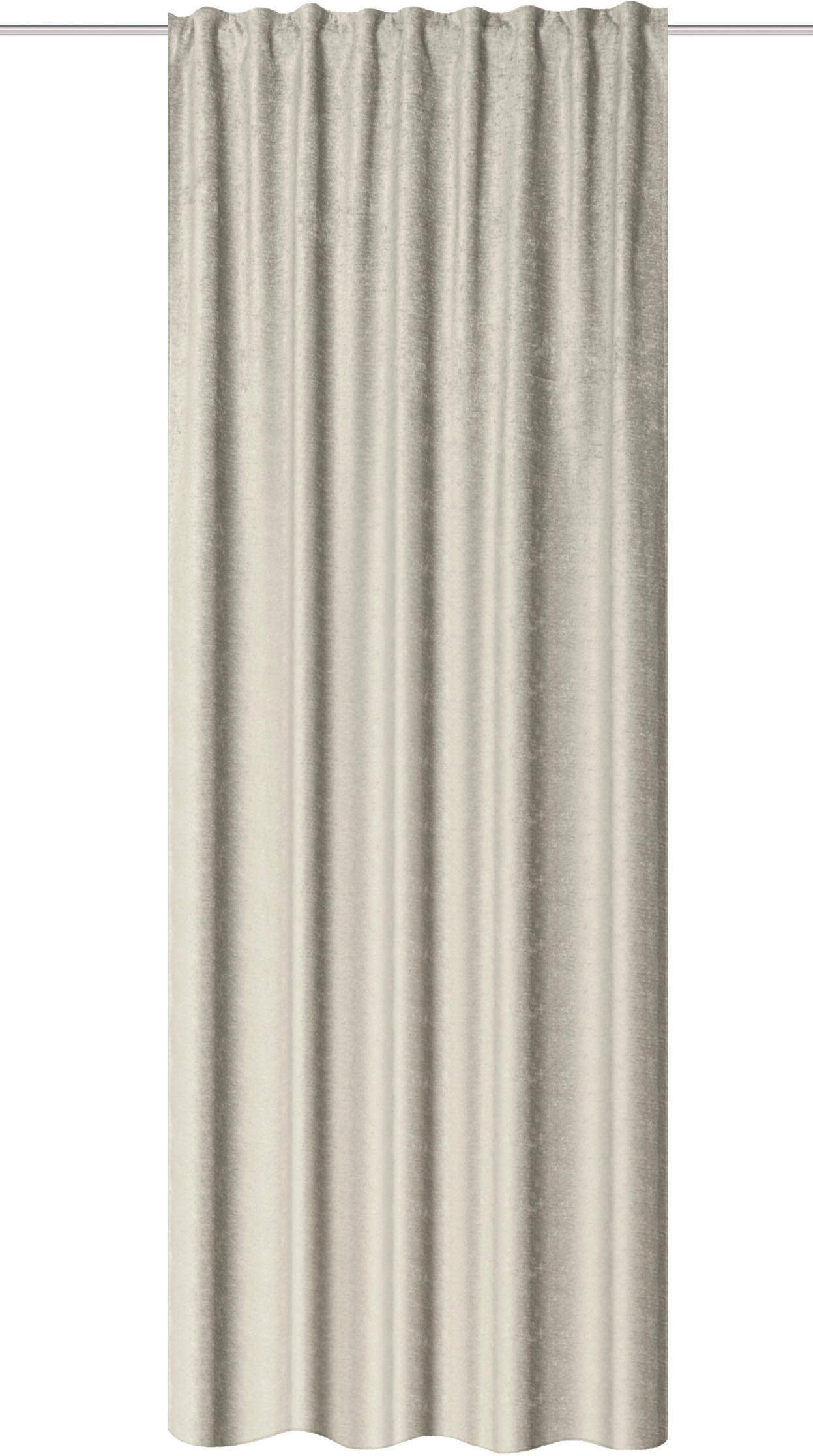HOME WOHNIDEEN Gordijn Thermo Chenille-thermosjaal uni (1 stuk)
