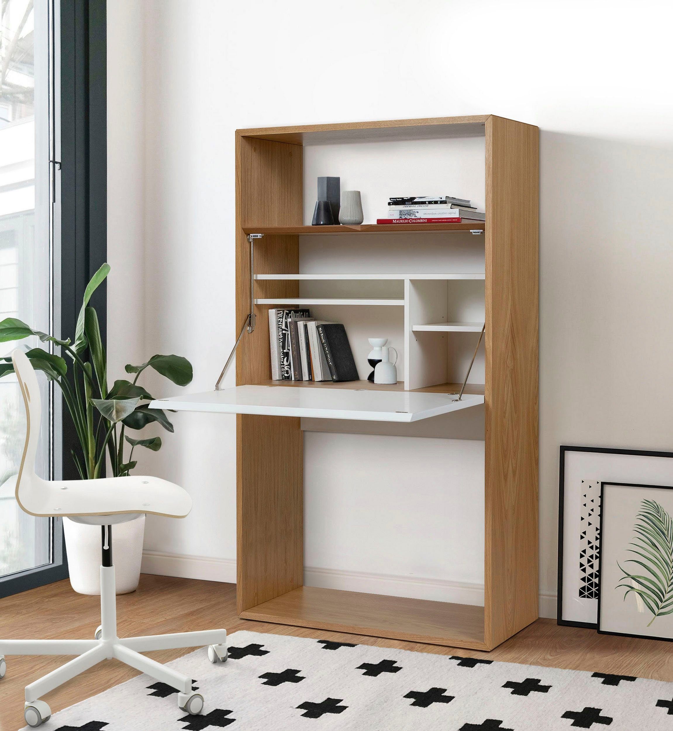 Woodman Wandsecretaire Loma in scandinavisch design