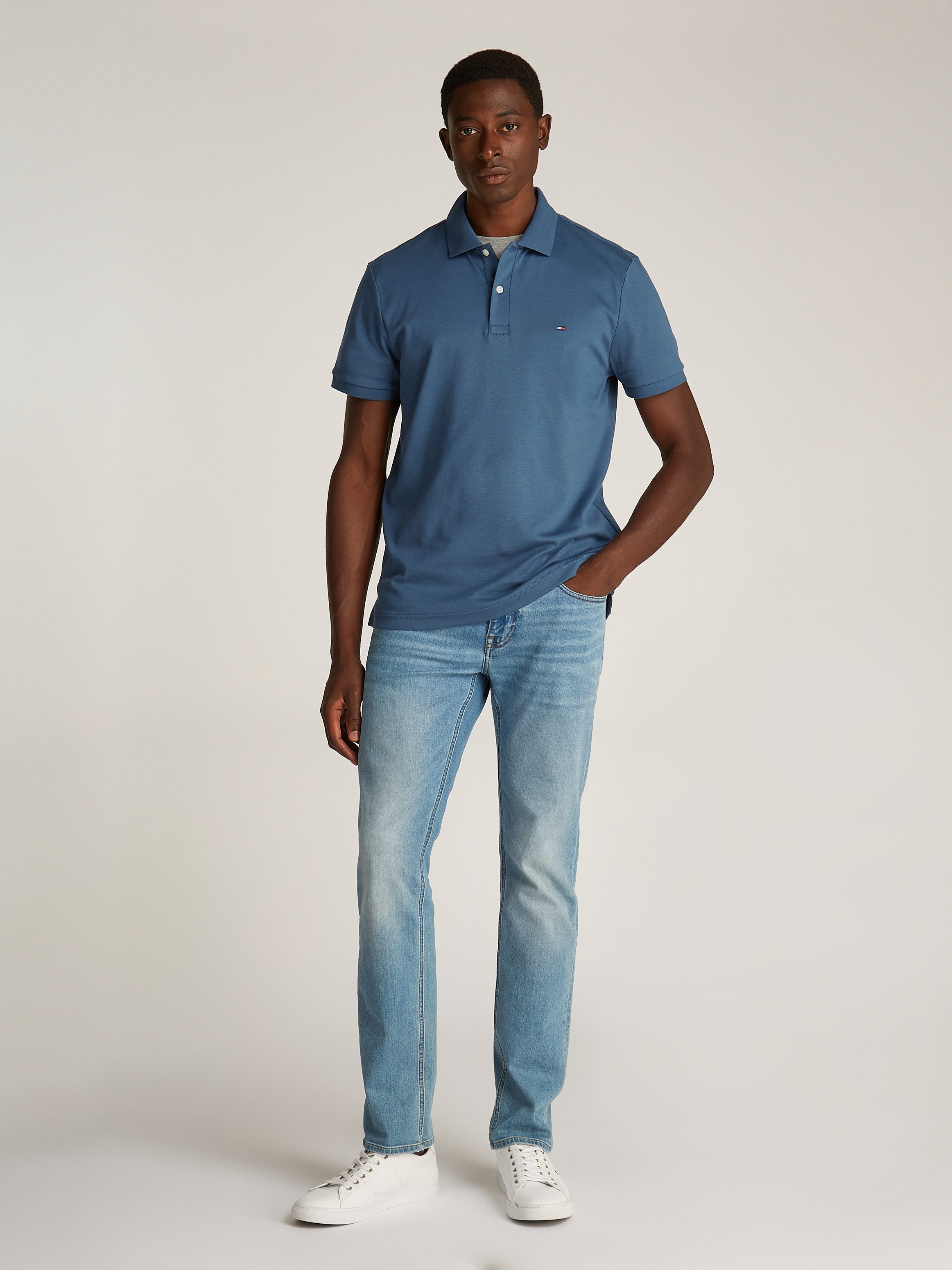 Tommy Hilfiger Poloshirt LIQUID COTTON REG SEASONAL POLO