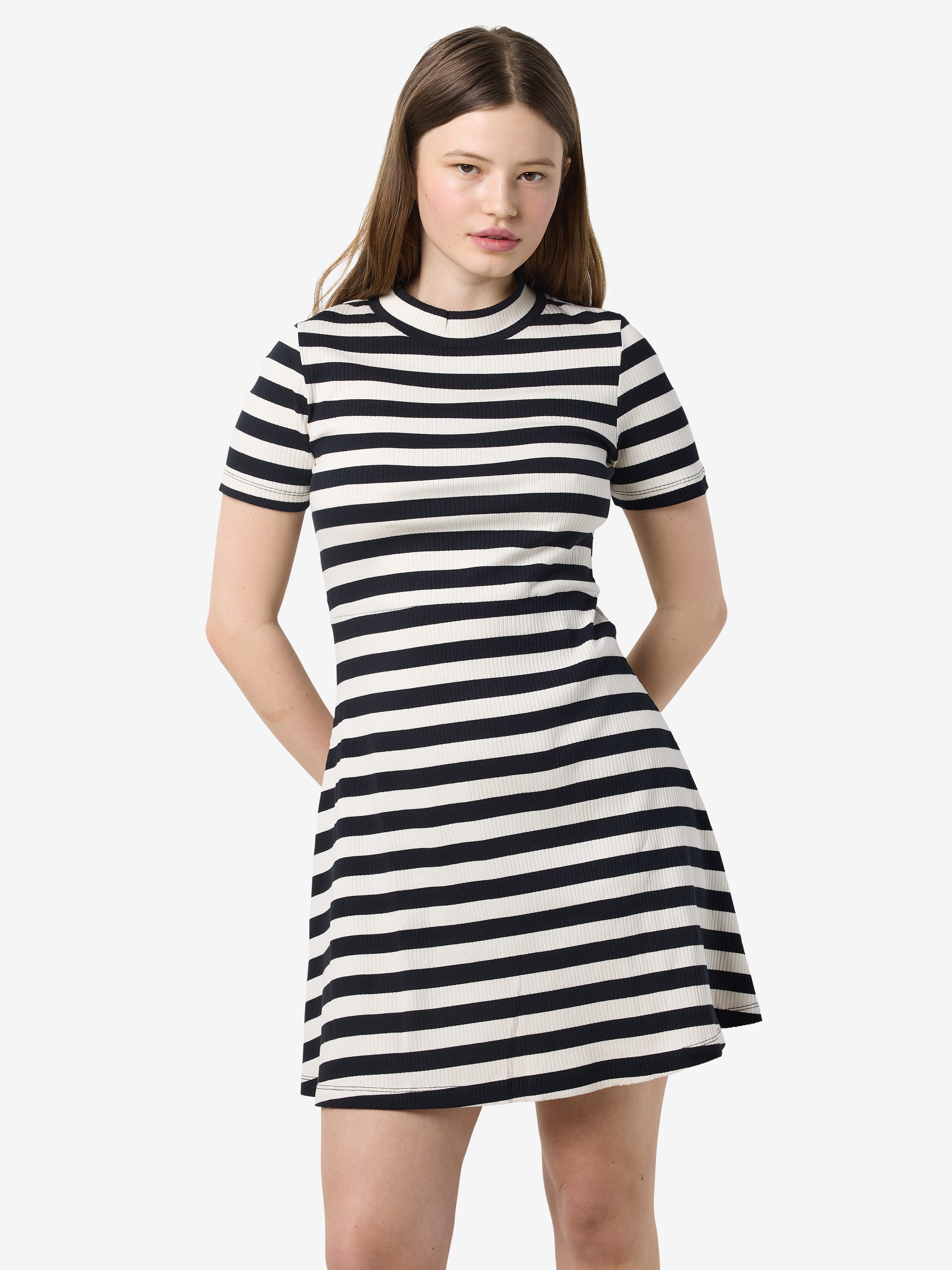 Noisy may Mini-jurk NMELINOR S/S SKATER DRESS JRS NOOS