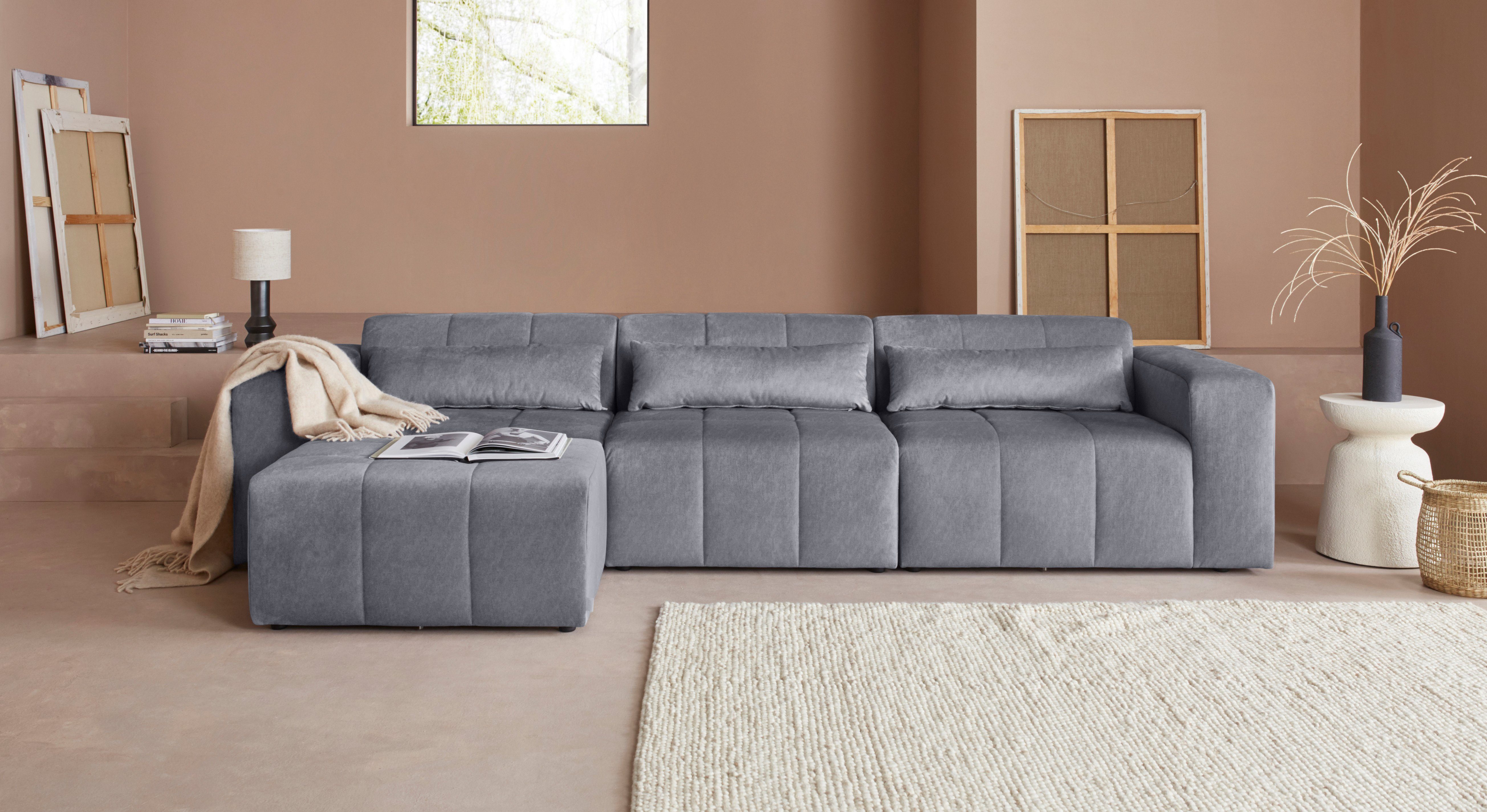 LeGer Home by Lena Gercke Hoekbank Maileen L-vorm Modulaire bank, bestaand uit 4 modules, kleuren combineerbaar