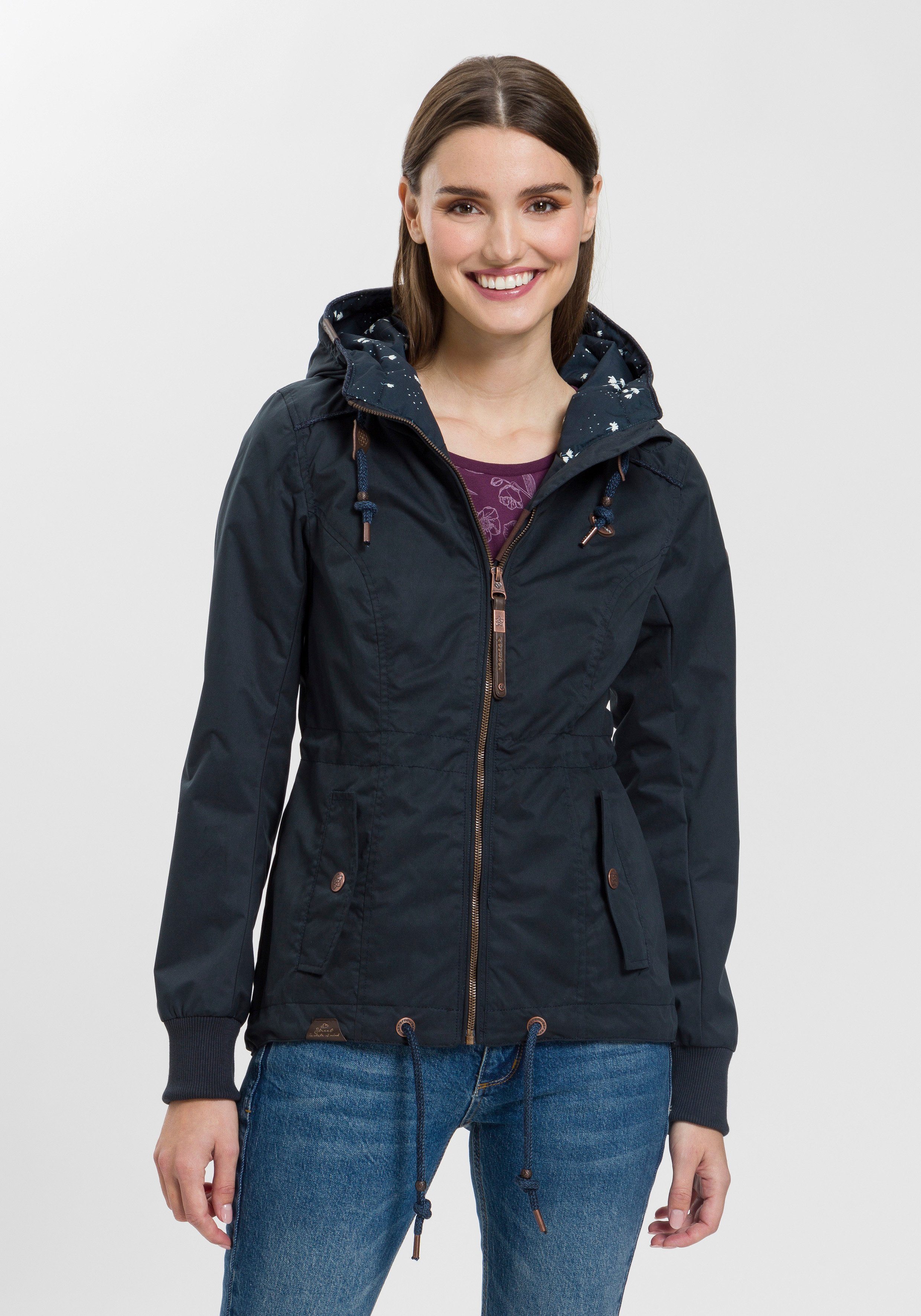 Ragwear Outdoorjack DANKA Urban streetwear- overgangsstijl met capuchon