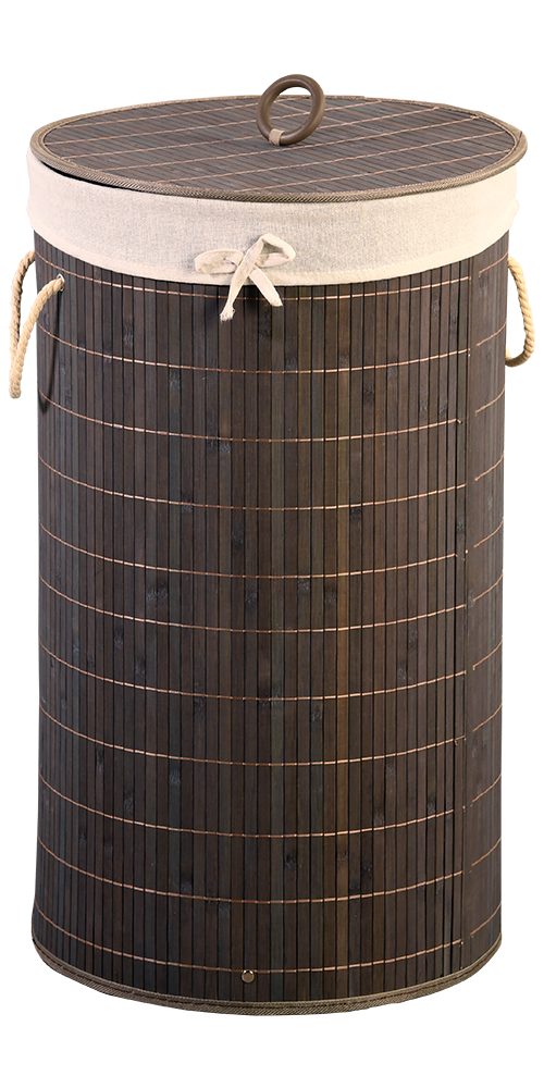 KESPER for kitchen & home Waston Linnenverzamelaar, van bamboe, FSC (1 stuk) wasmanden grijs