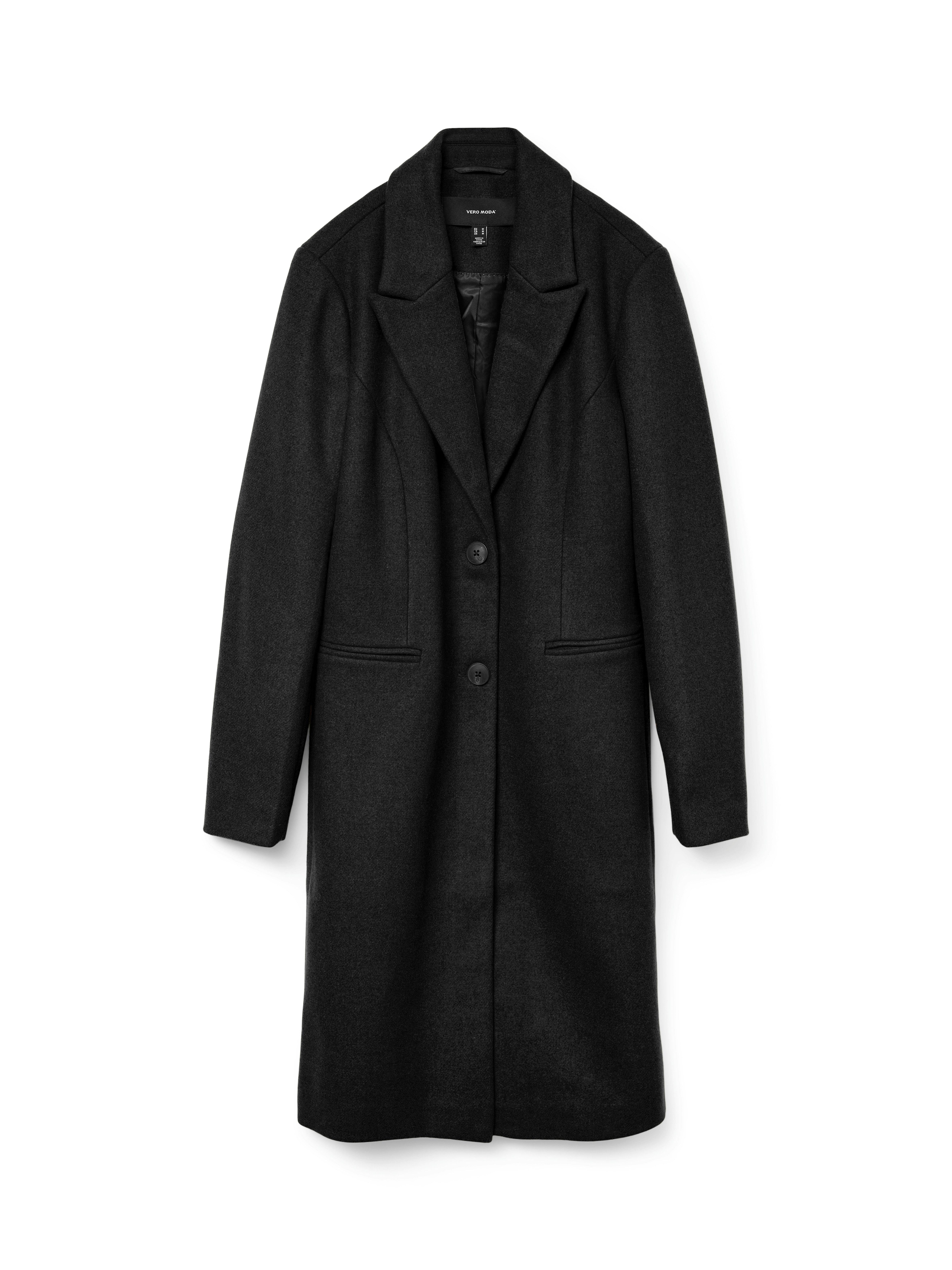 Vero Moda Lange jas VMBLAZA LONG WOOL COAT
