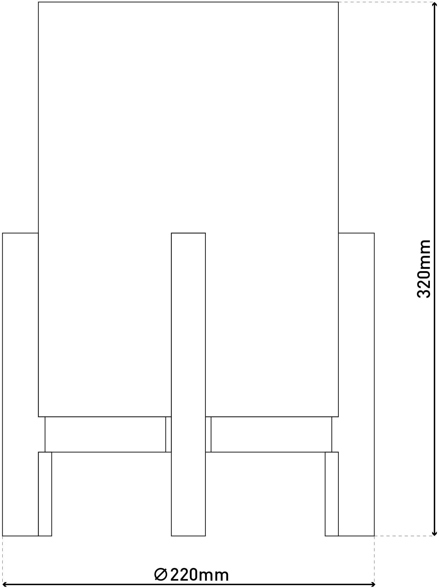 näve Led-tafellamp Matida Accu-werking, incl. USB-C-kabel, houten frame, textielscherm, dimbaar (1 stuk)