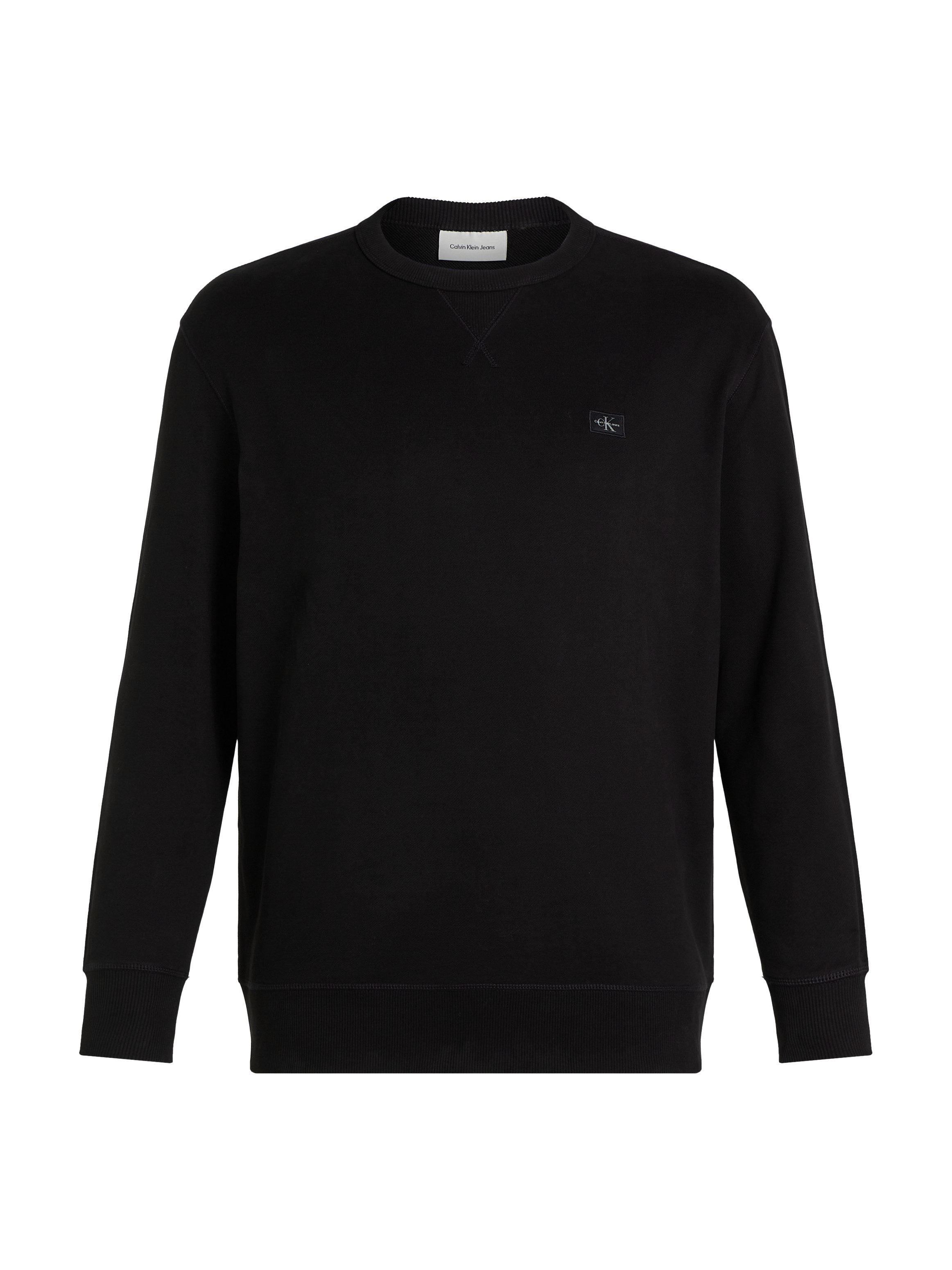 Calvin Klein Jeans Plus Sweatshirt PLUS WOVEN LABEL CREW NECK