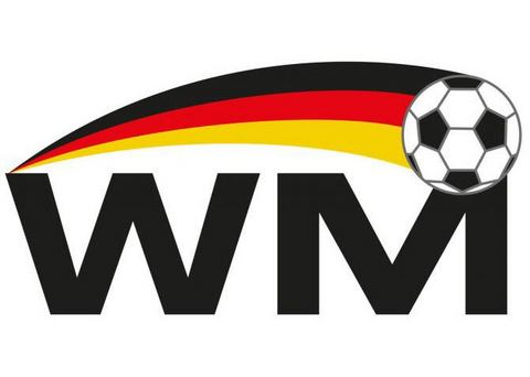 Wall-Art wandfolie Wandaufkleber WM Fußball (1 stuk)