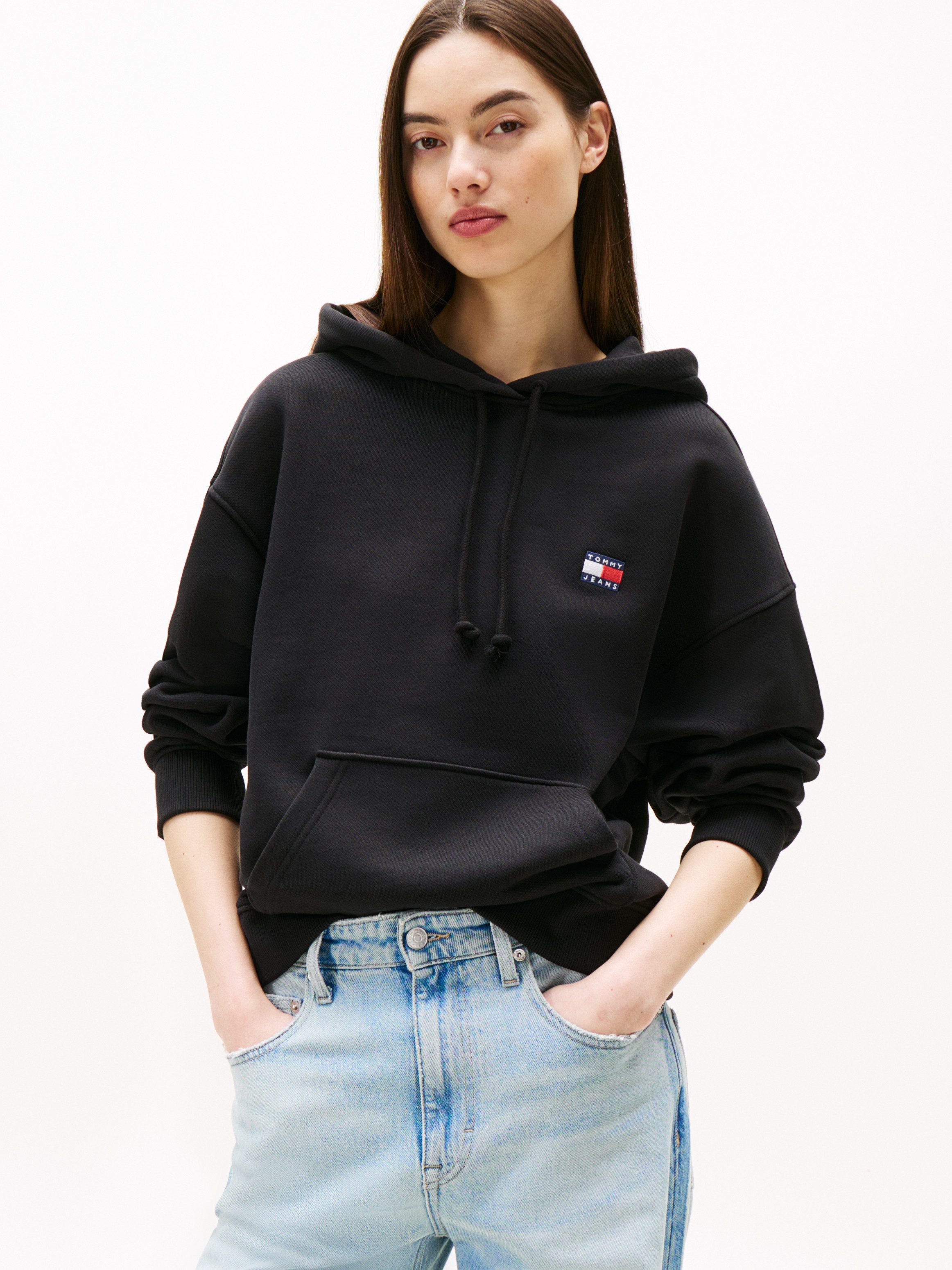 TOMMY JEANS Hoodie TJW BXY BADGE HOODIE EXT