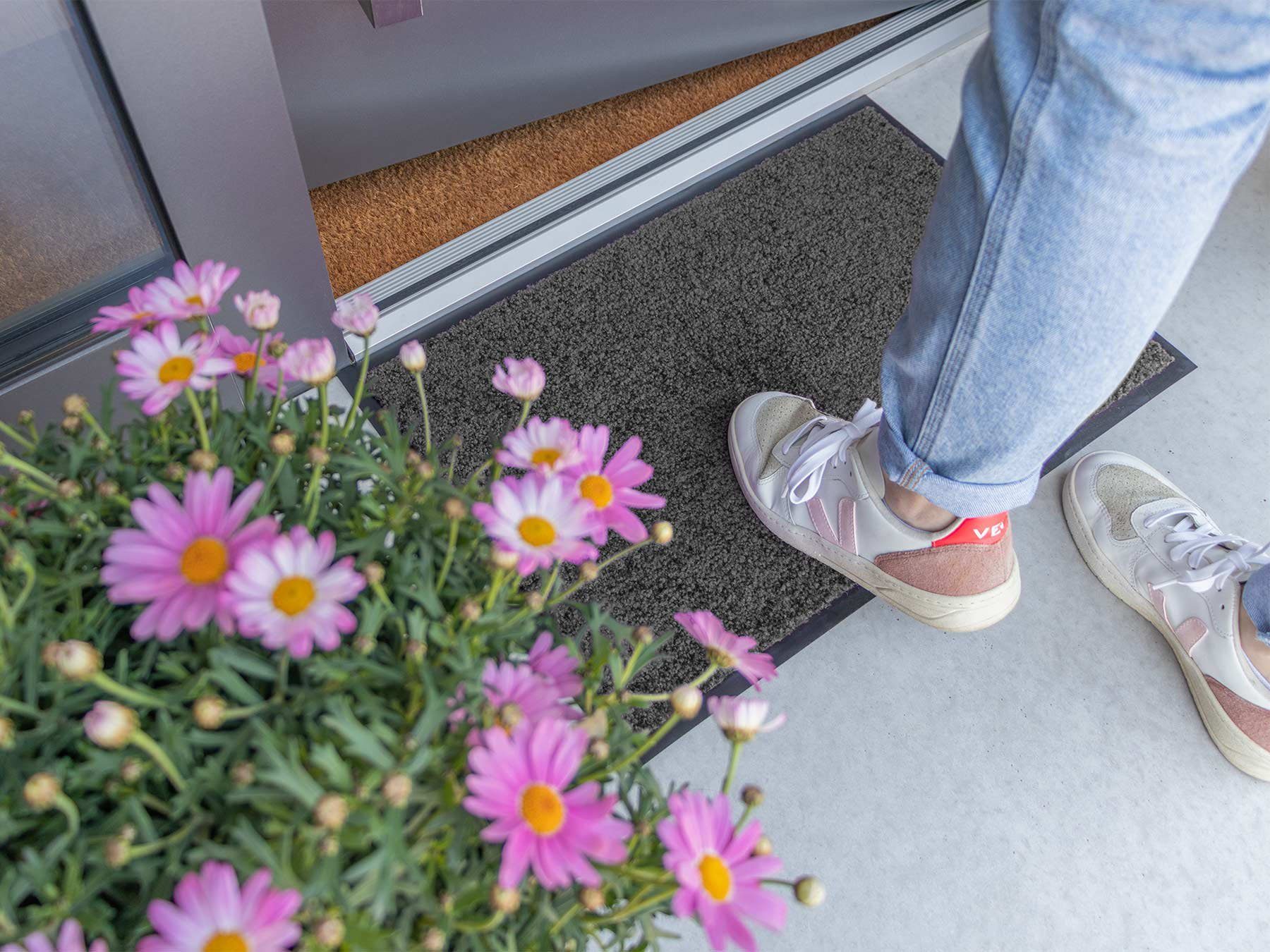 Primaflor-Ideen in Textil Mat Clean Inloopmat, grote keus in kleuren, wasbaar